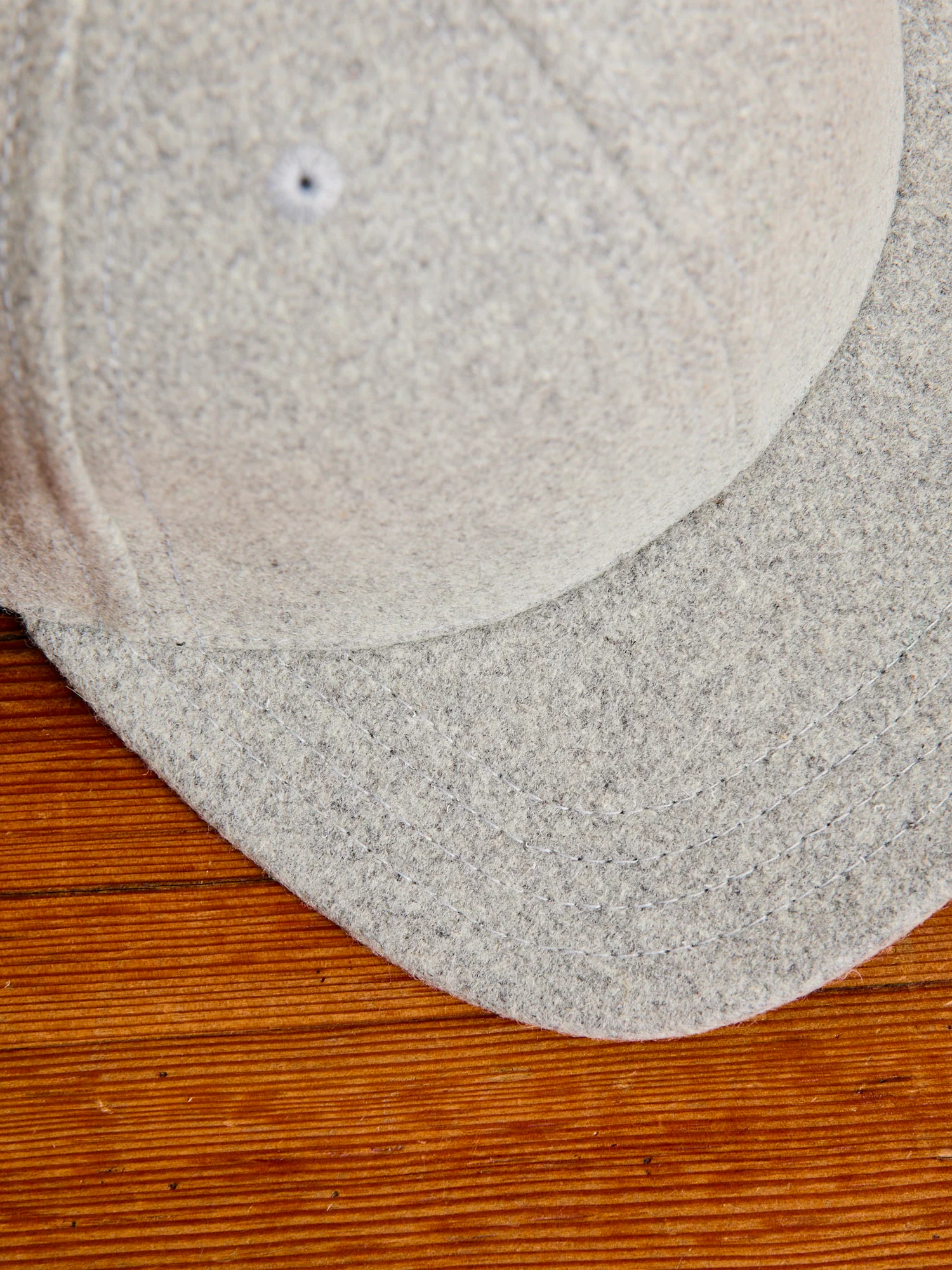 Baseball Hat in Light Oxford Grey - Image 5