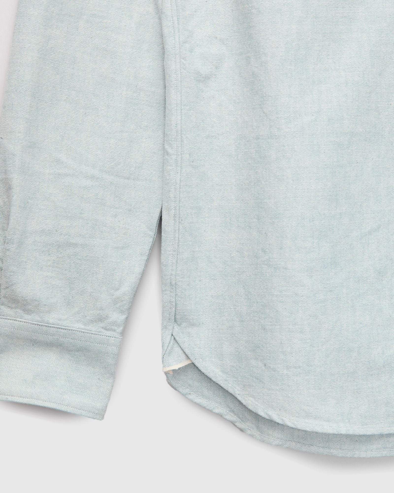 BD Oxford Shirt in Light Indigo - Image 7