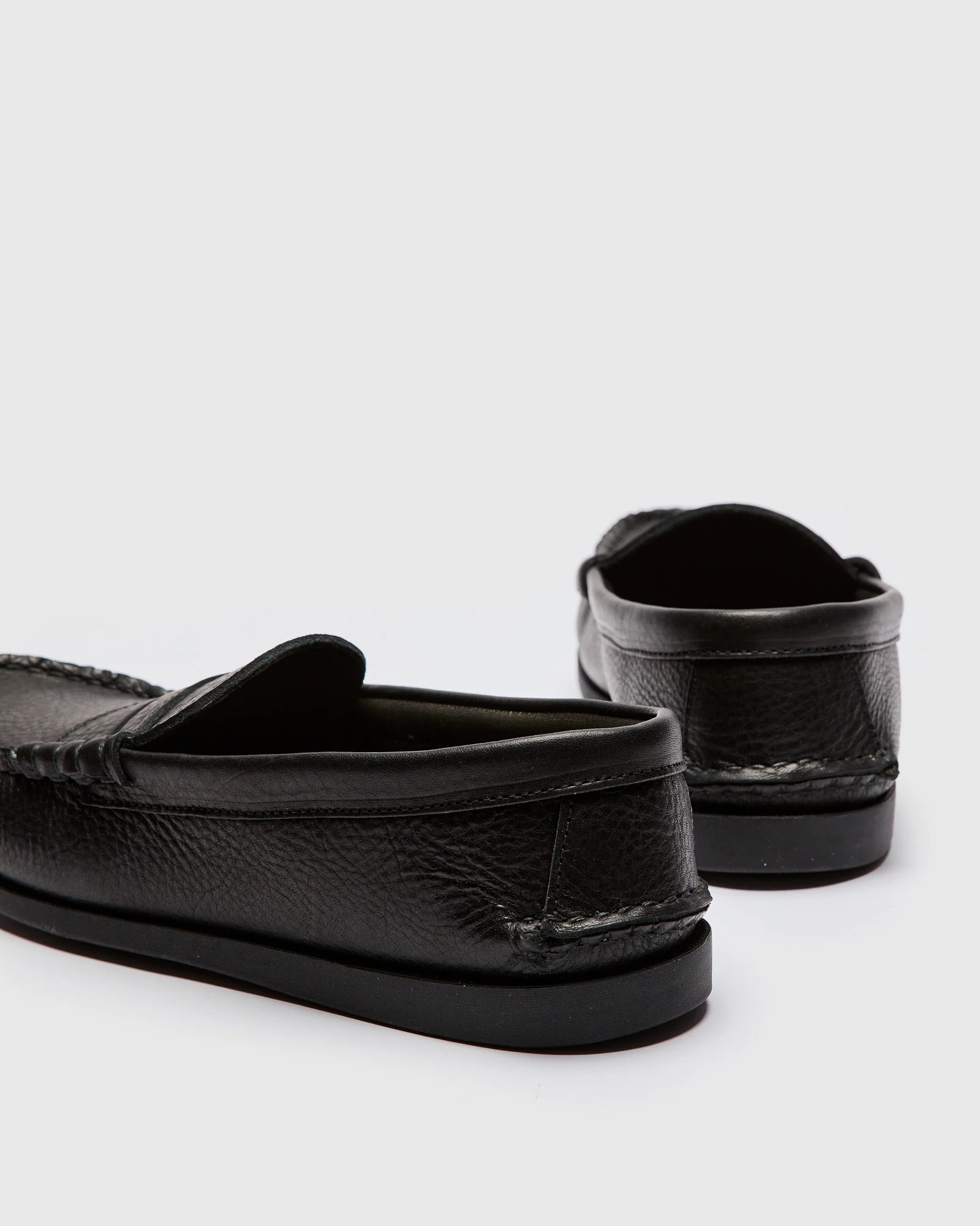 Beefroll Penny Loafer in Black Grizzly - Image 5