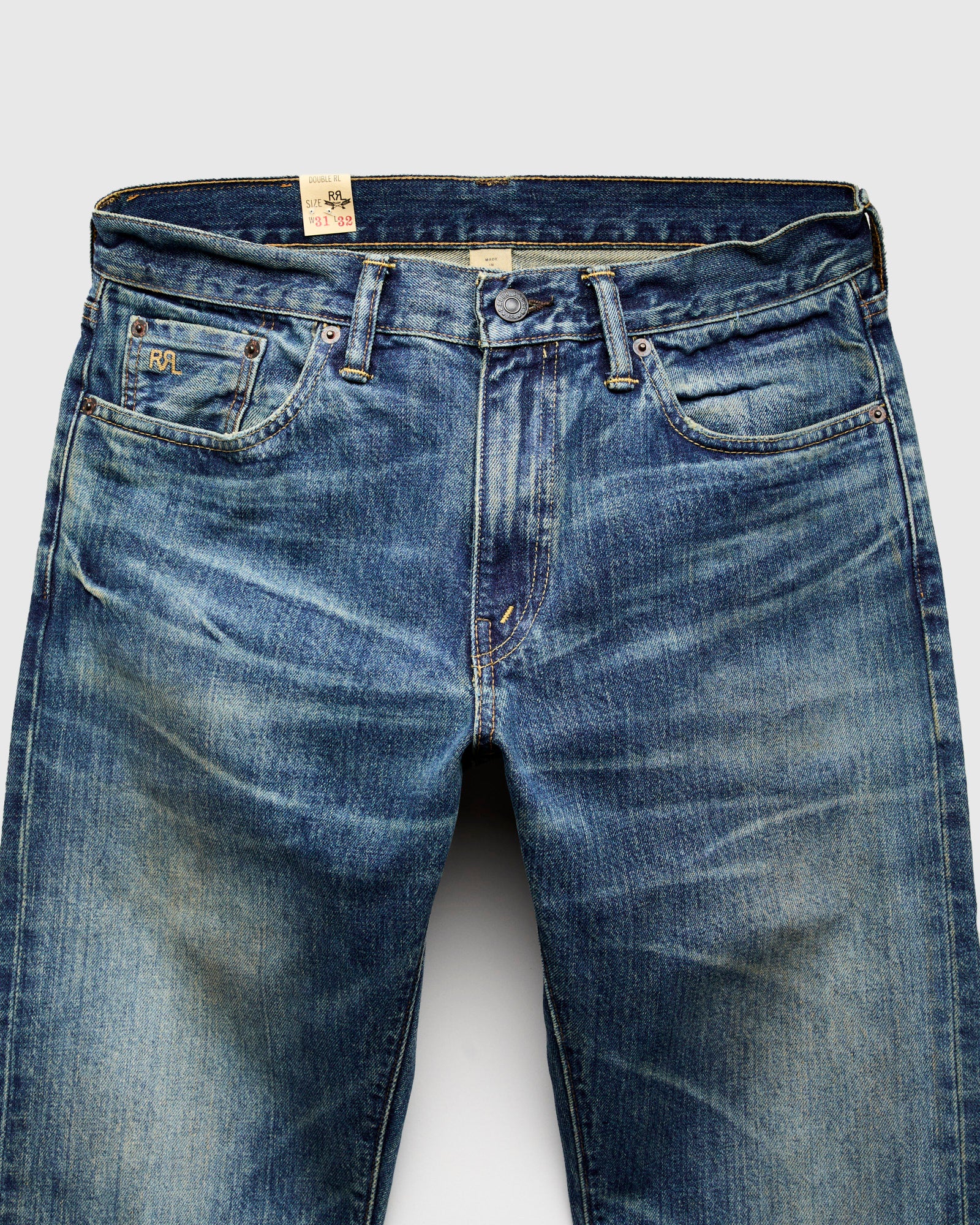 "Belgrade Wash" 13.75oz Denim - Slim Fit - Image 6