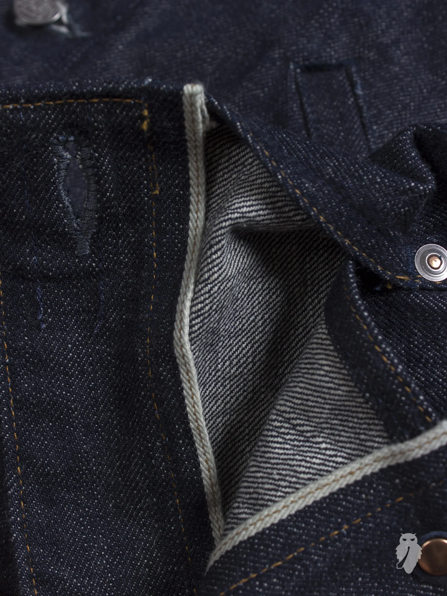 Big John RARE 15.5oz Selvedge Denim Jacket - Image 6
