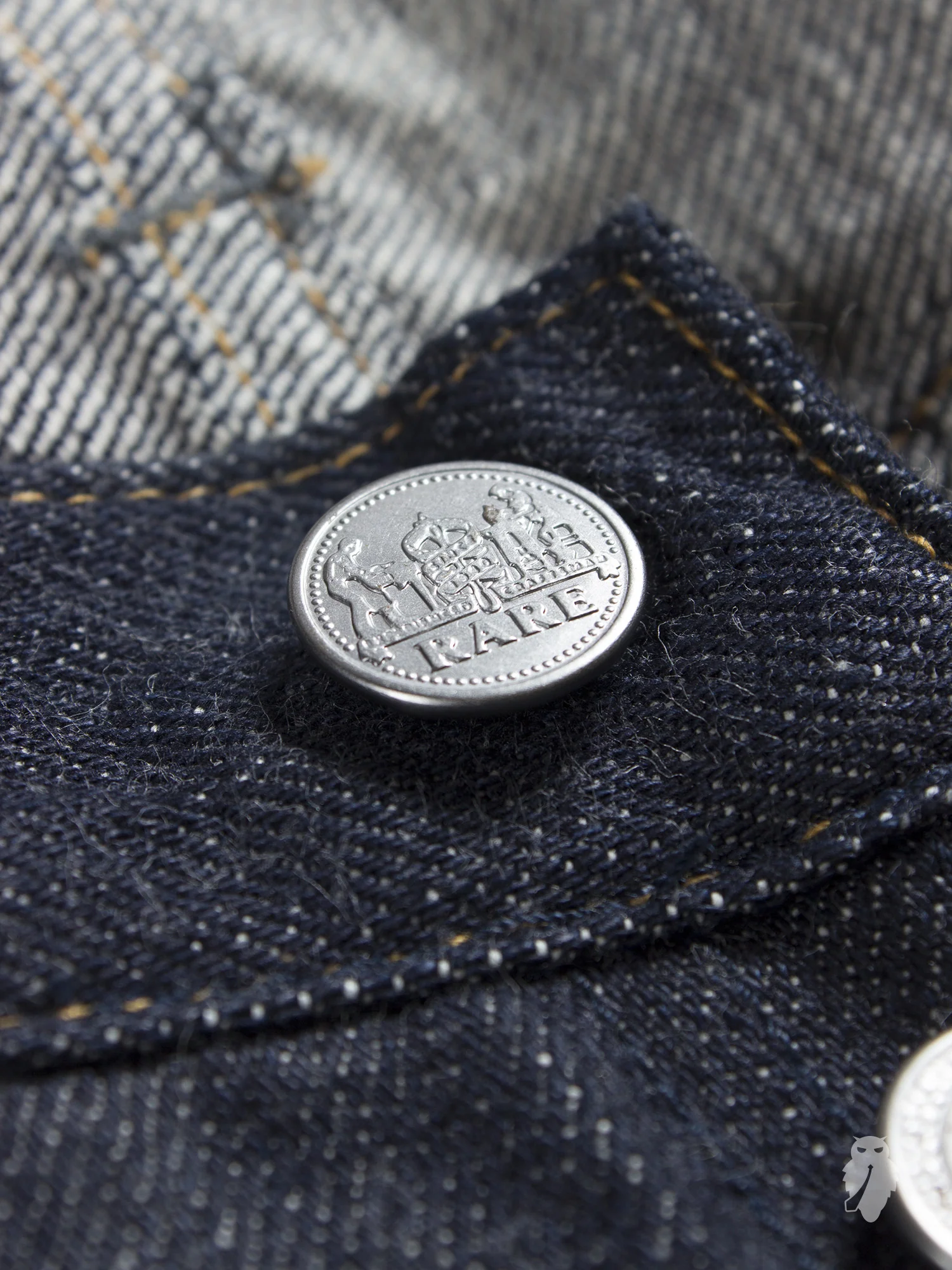 "RARE" 15.5oz Unsanforized Selvedge Denim - Slim Tapered Fit - Image 7
