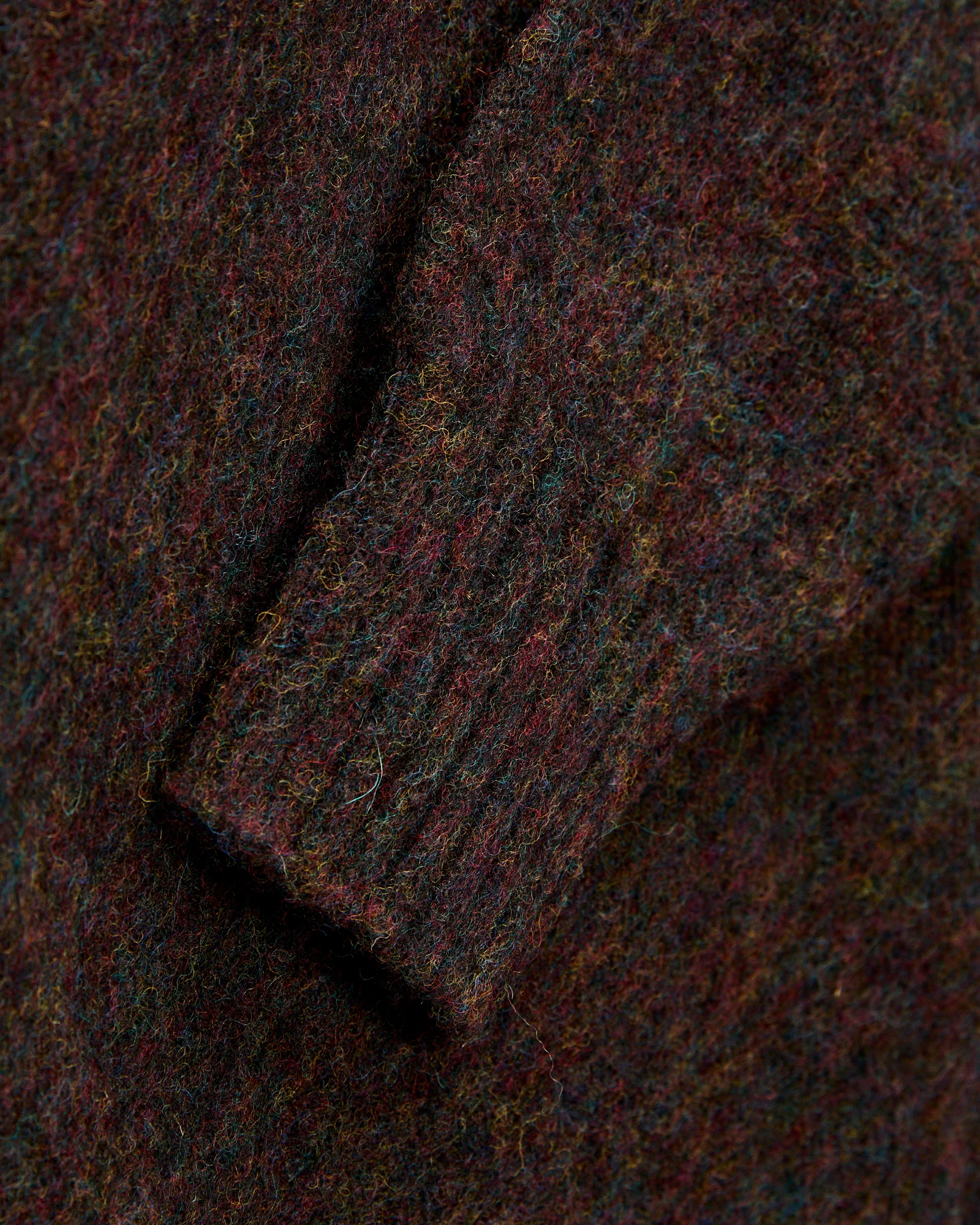 "Birth of the Cool" Wool Sweater in Wolf - Image 5