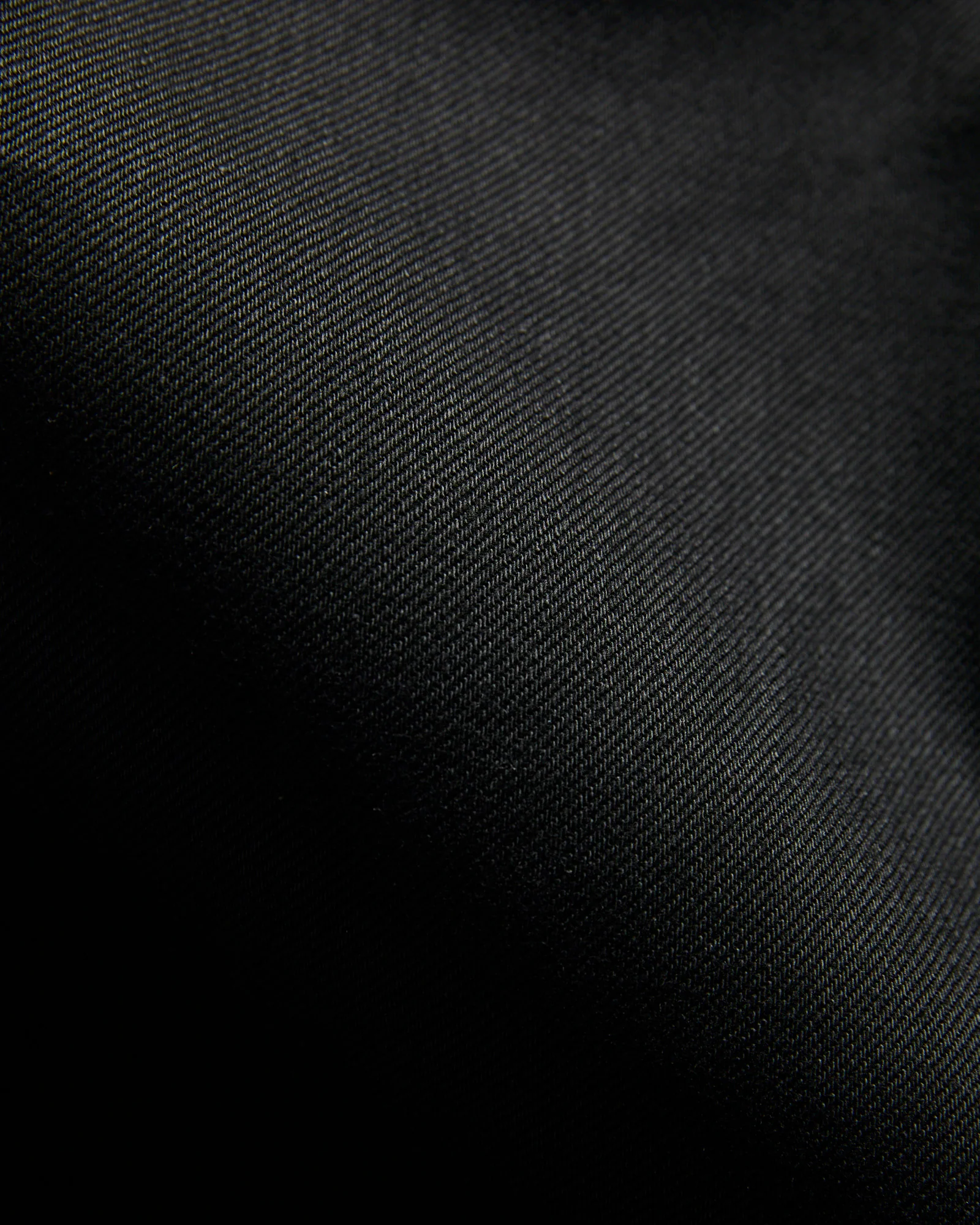 "Black Modesto" 15.75oz Double Black Selvedge Denim - Wide Straight Fit - Image 9