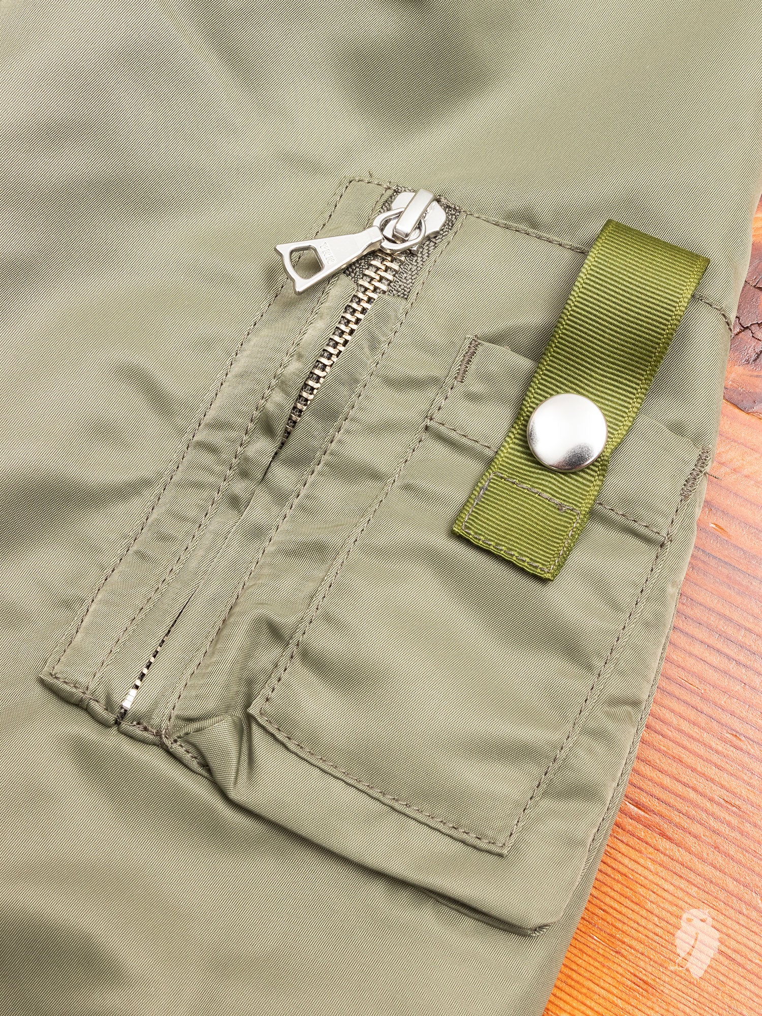 Bogota Bomber Jacket II in Olive - Image 6