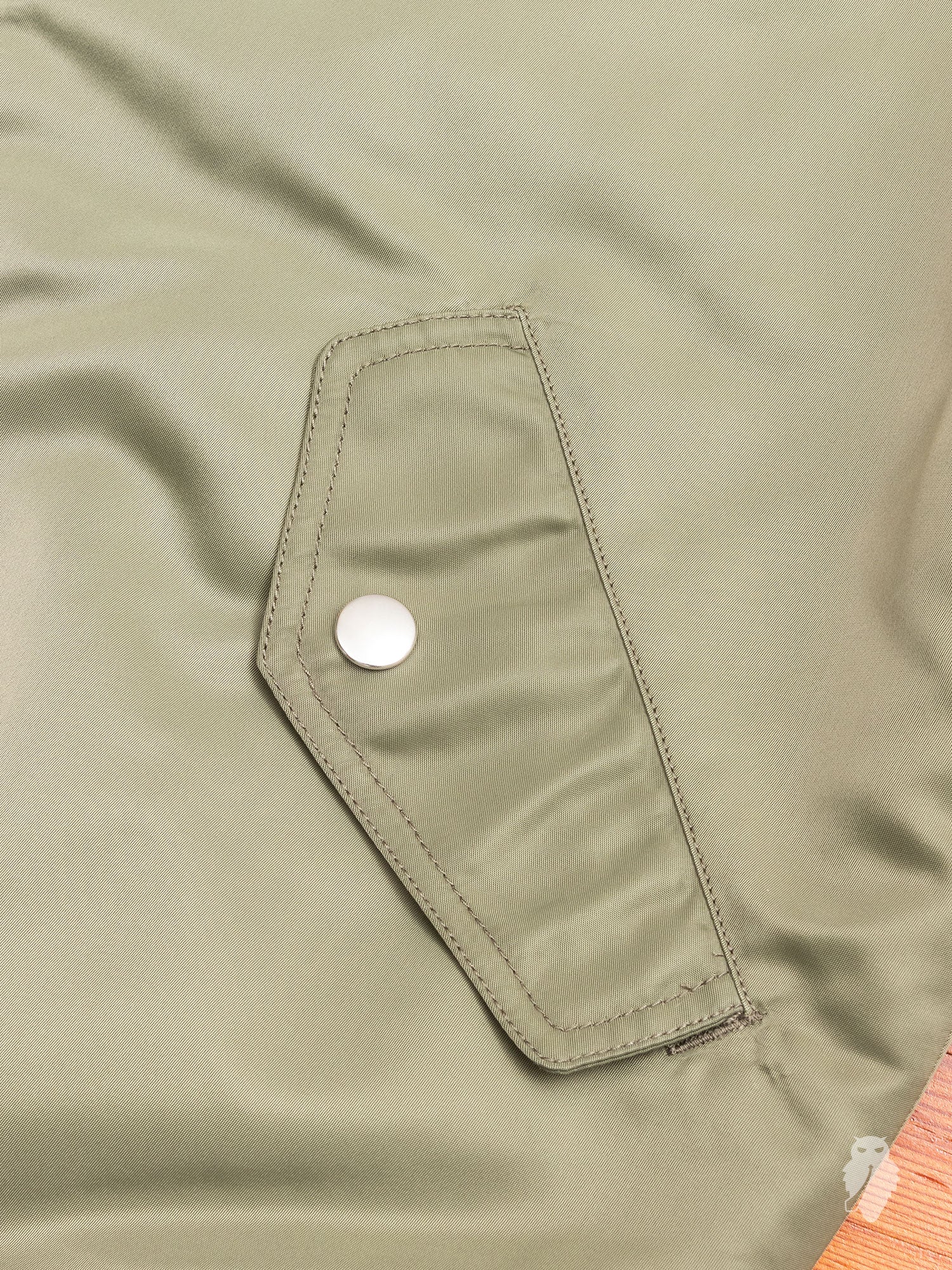 Bogota Bomber Jacket II in Olive - Image 7