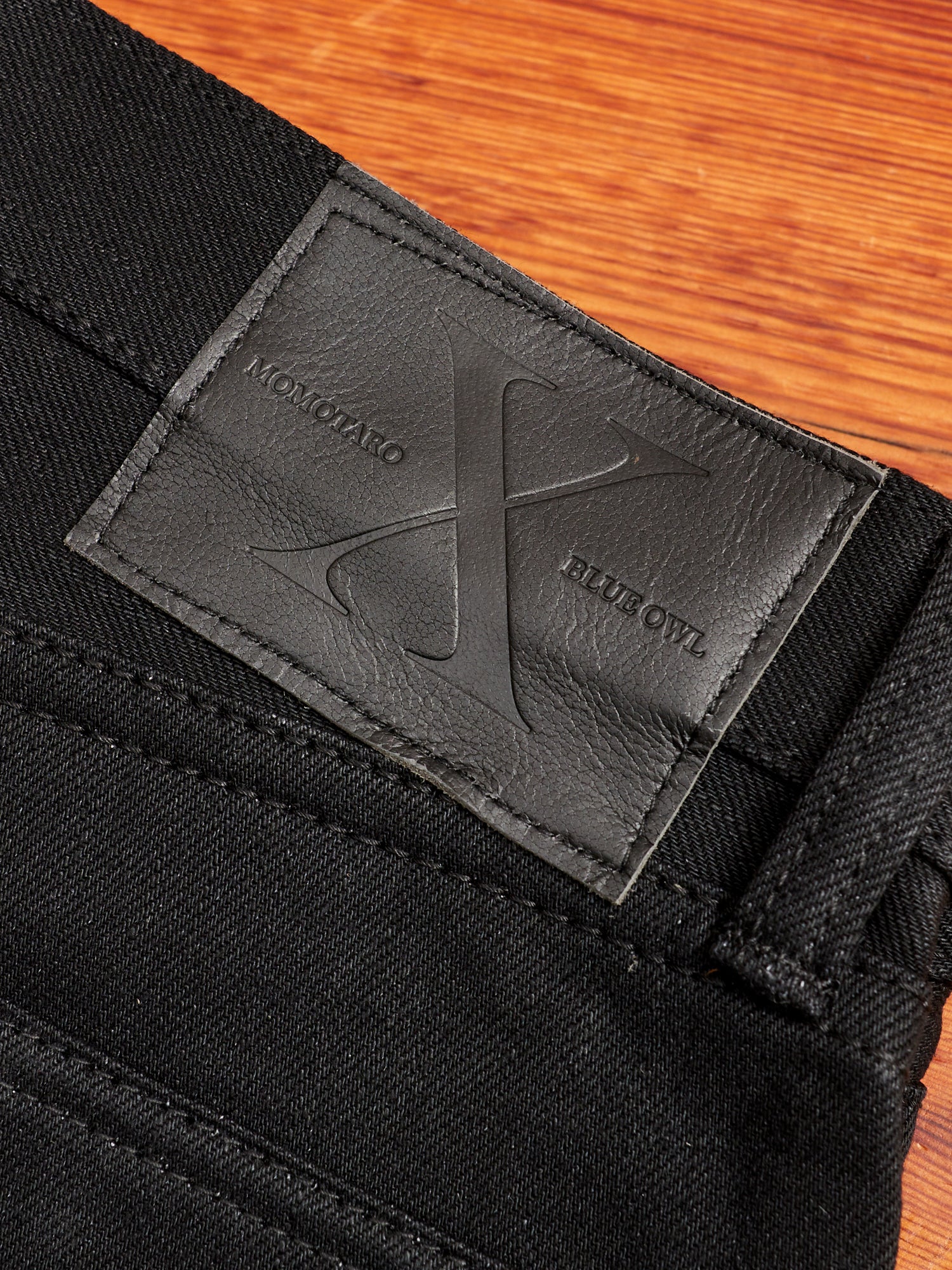 BOM00X "Momotaro x Blue Owl" 15.7oz Selvedge Denim - Natural Tapered Fit - Image 3