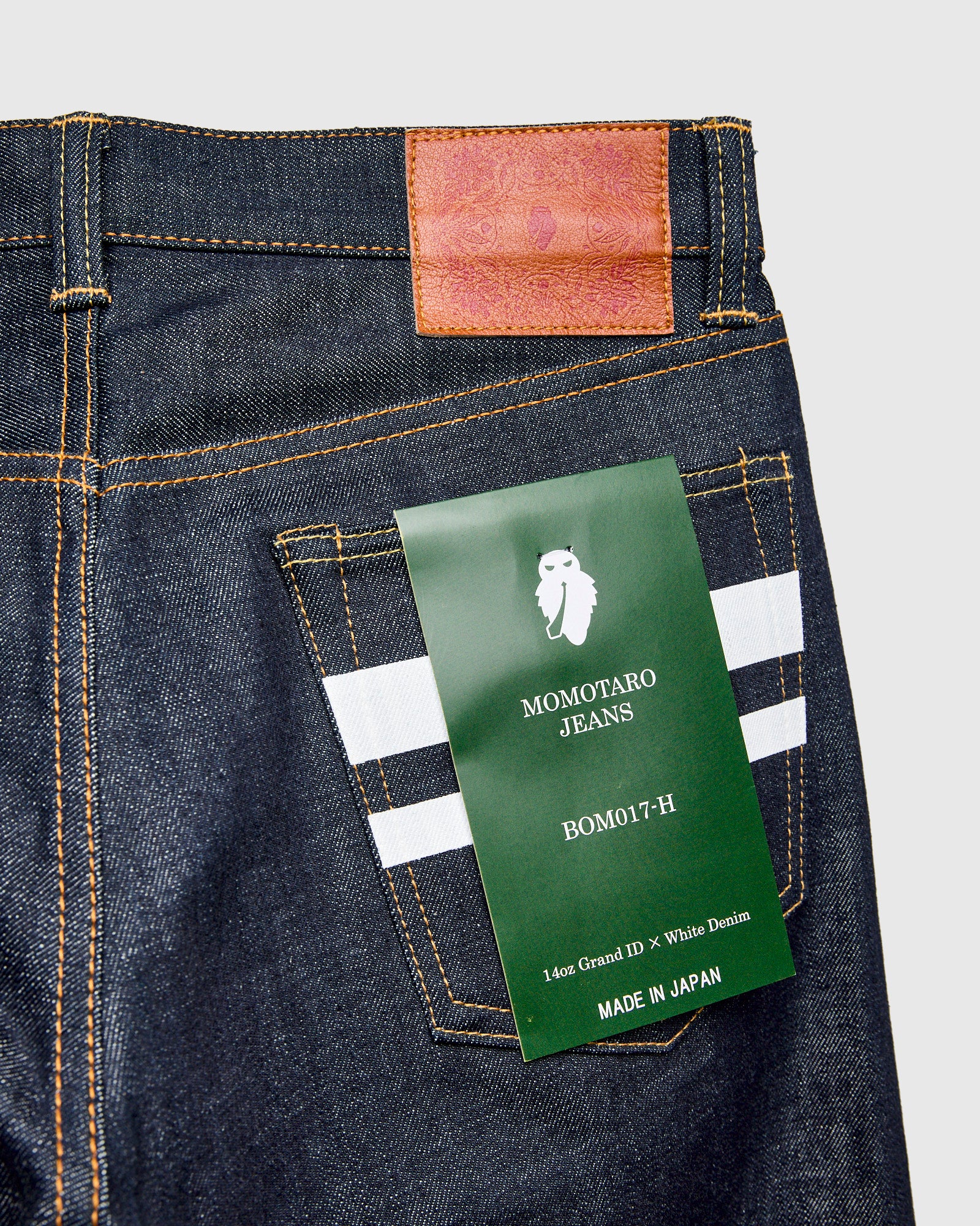 BOM017-H "Grand Indigo" 14oz Selvedge Denim - High Tapered Fit - Image 11