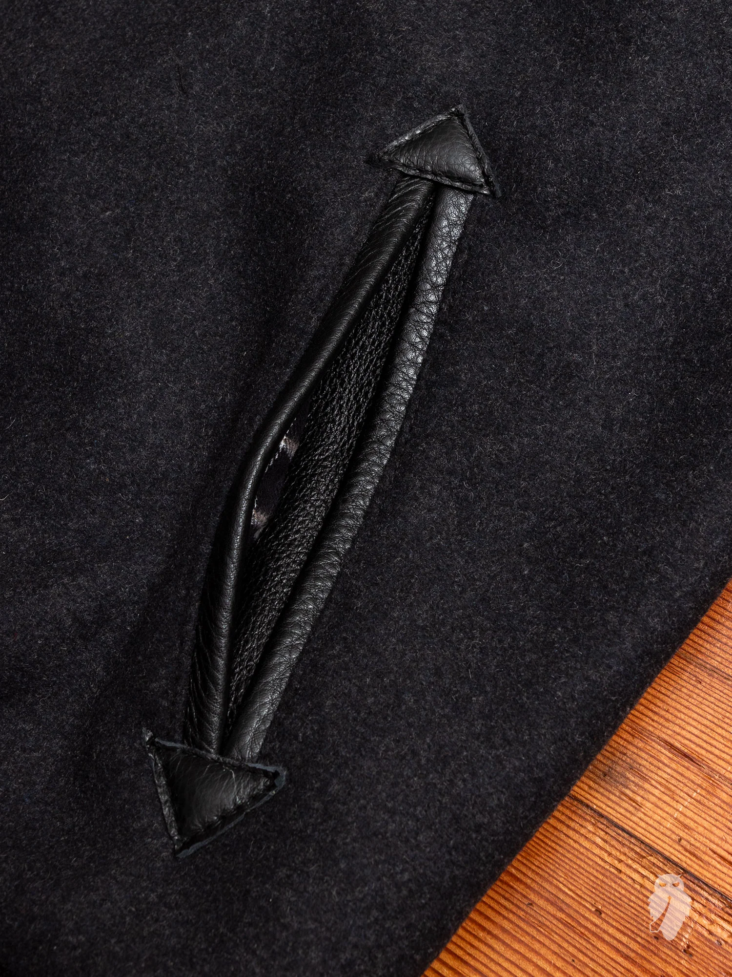Bomber Jacket in Charcoal - Image 7