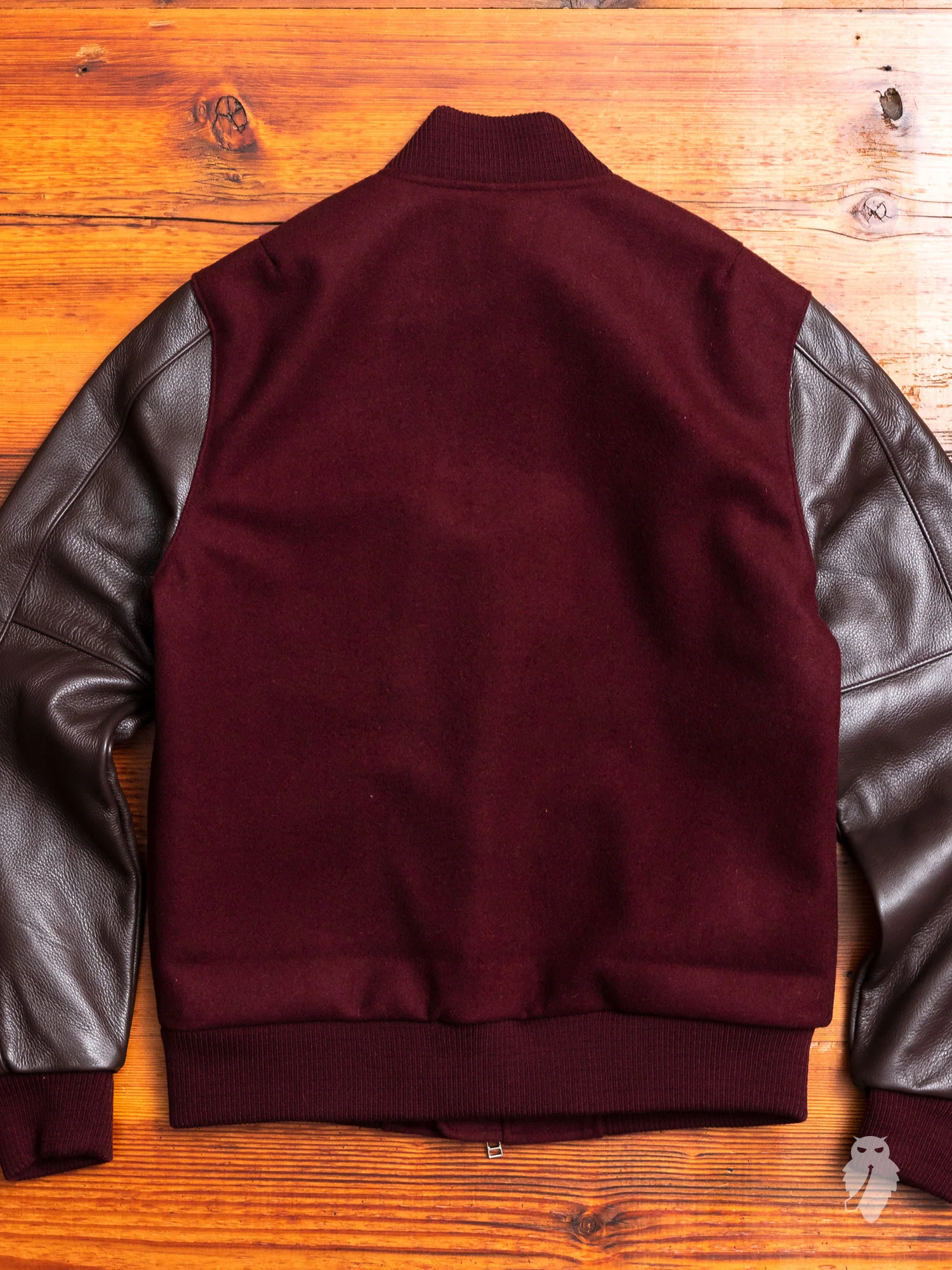 Bomber Jacket in Maroon - Image 12