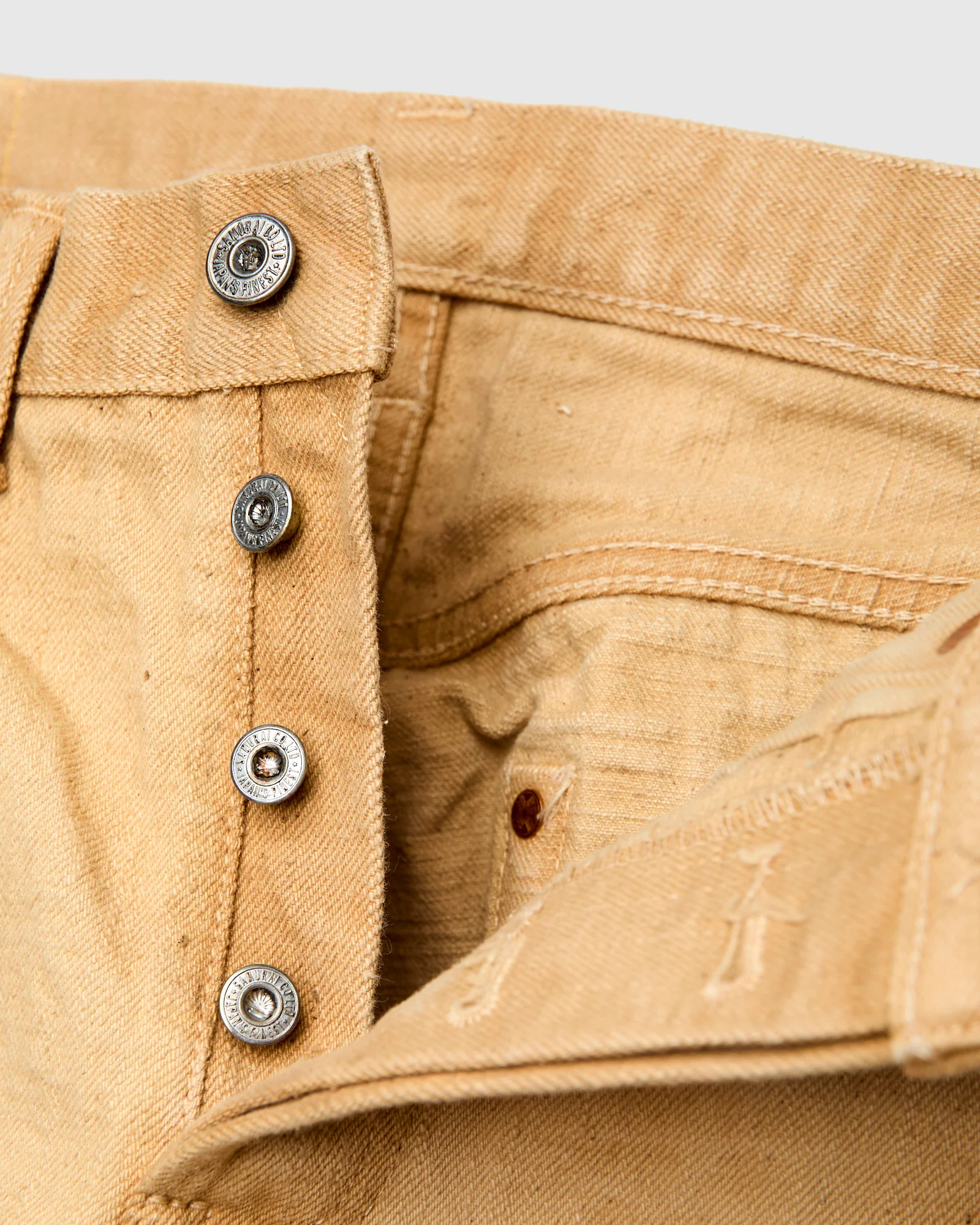 BOS211XX-SH "Shizen" 18oz Shibuki Chestnut Selvedge Denim - Relaxed Tapered Fit - Image 9