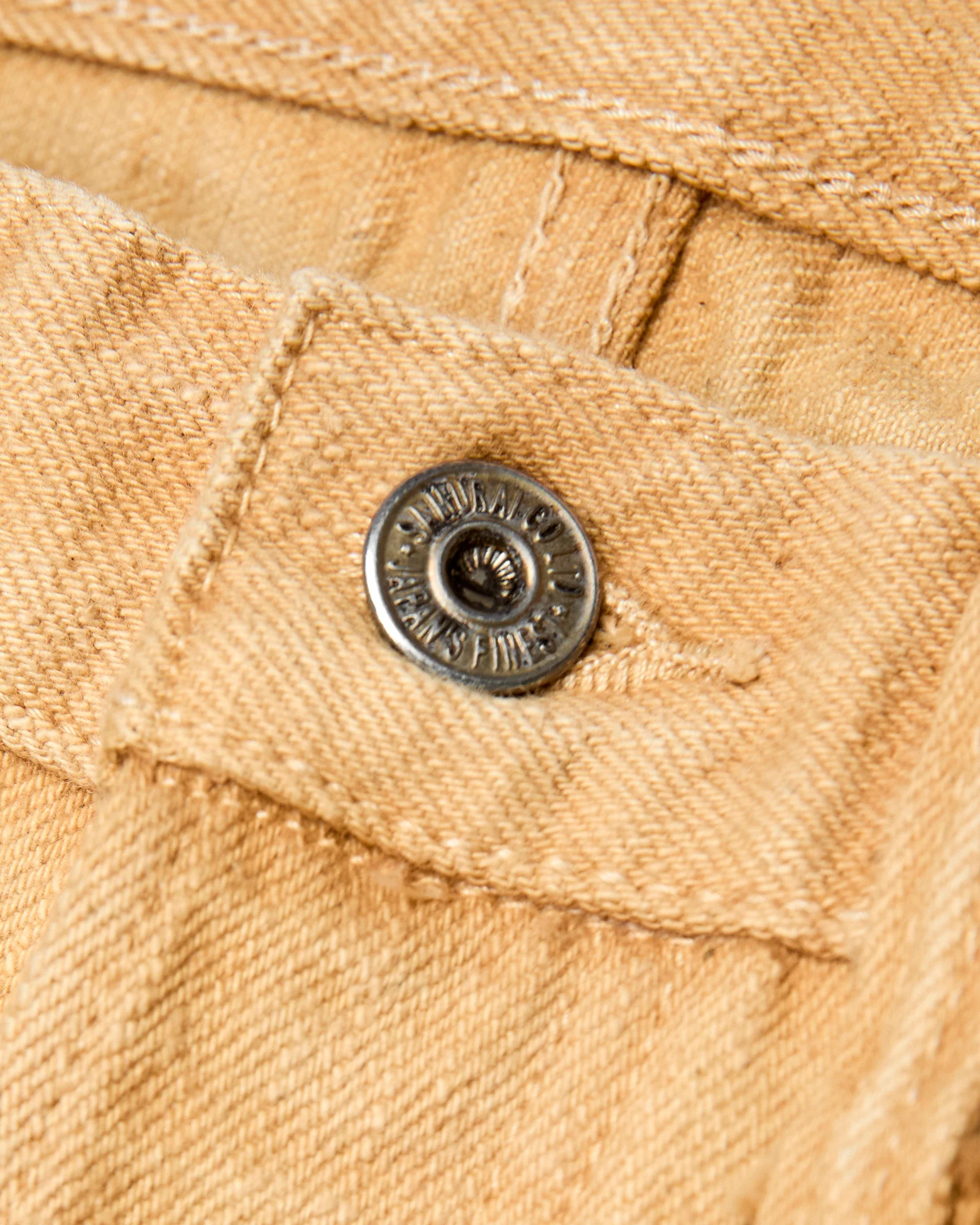 BOS710XX-SH "Shizen" 18oz Shibuki Chestnut Selvedge Denim - Slim Straight Fit - Image 8