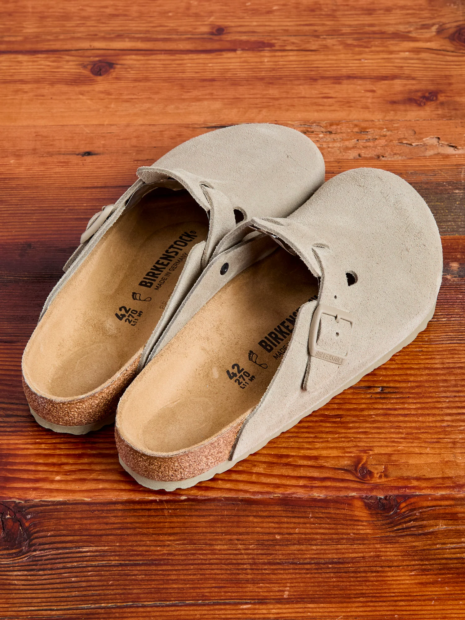 Boston Clog in Faded Khaki - Image 5