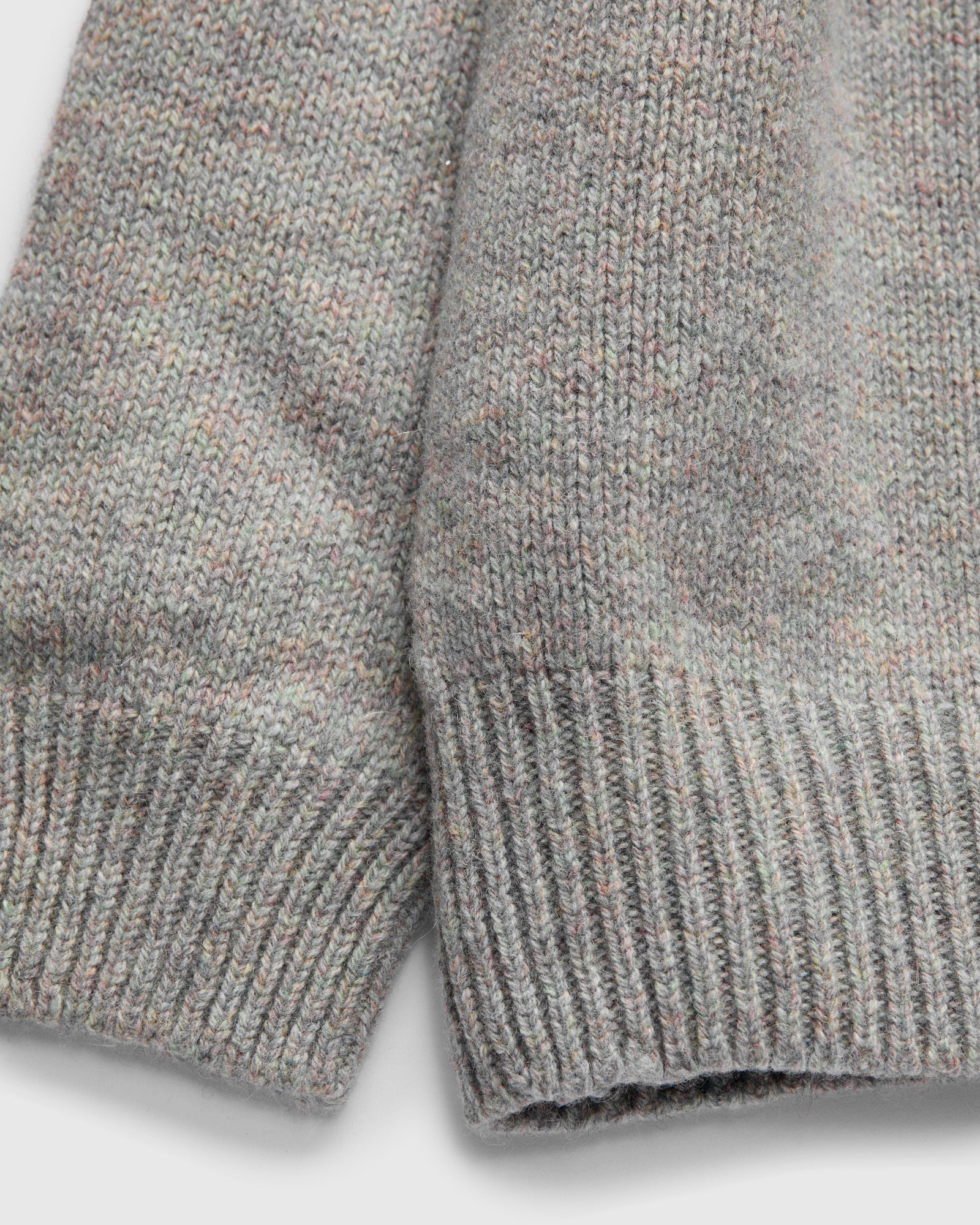 "Boxy Space Knit" Wool Sweater in Galaxy - Image 5
