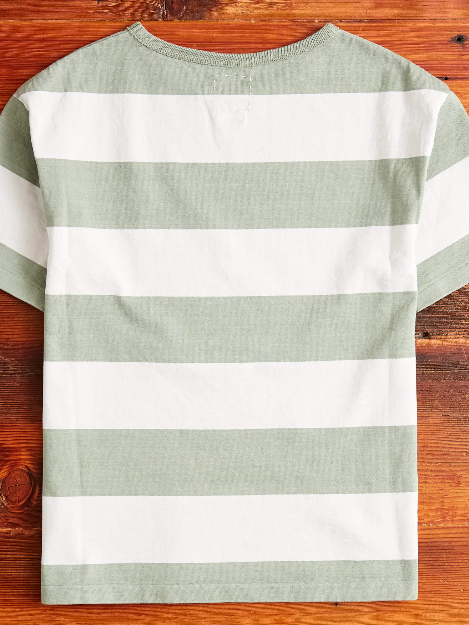 Broader Tee S/S Rugger in Lt. Green - Image 6