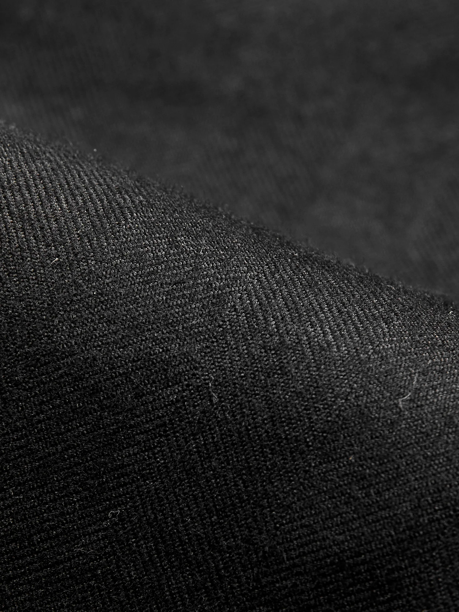 Brushed Herringbone Fatigue Pants in Black - Image 12