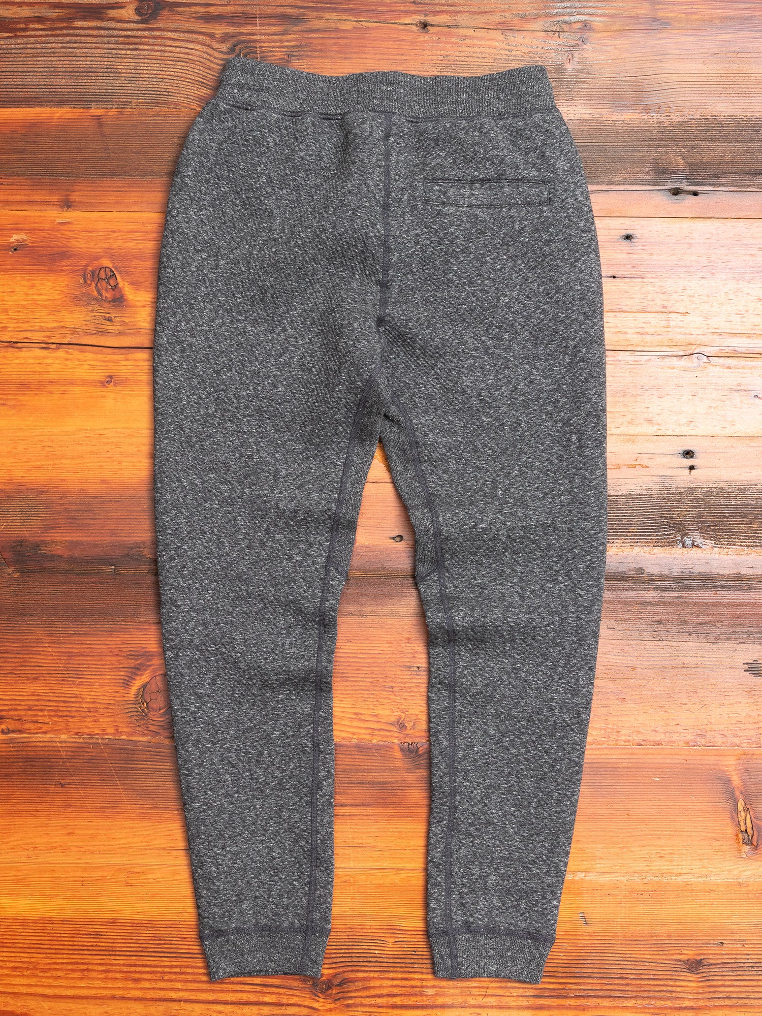 Cabin Fleece Sweatpant in Melange Black - Image 8