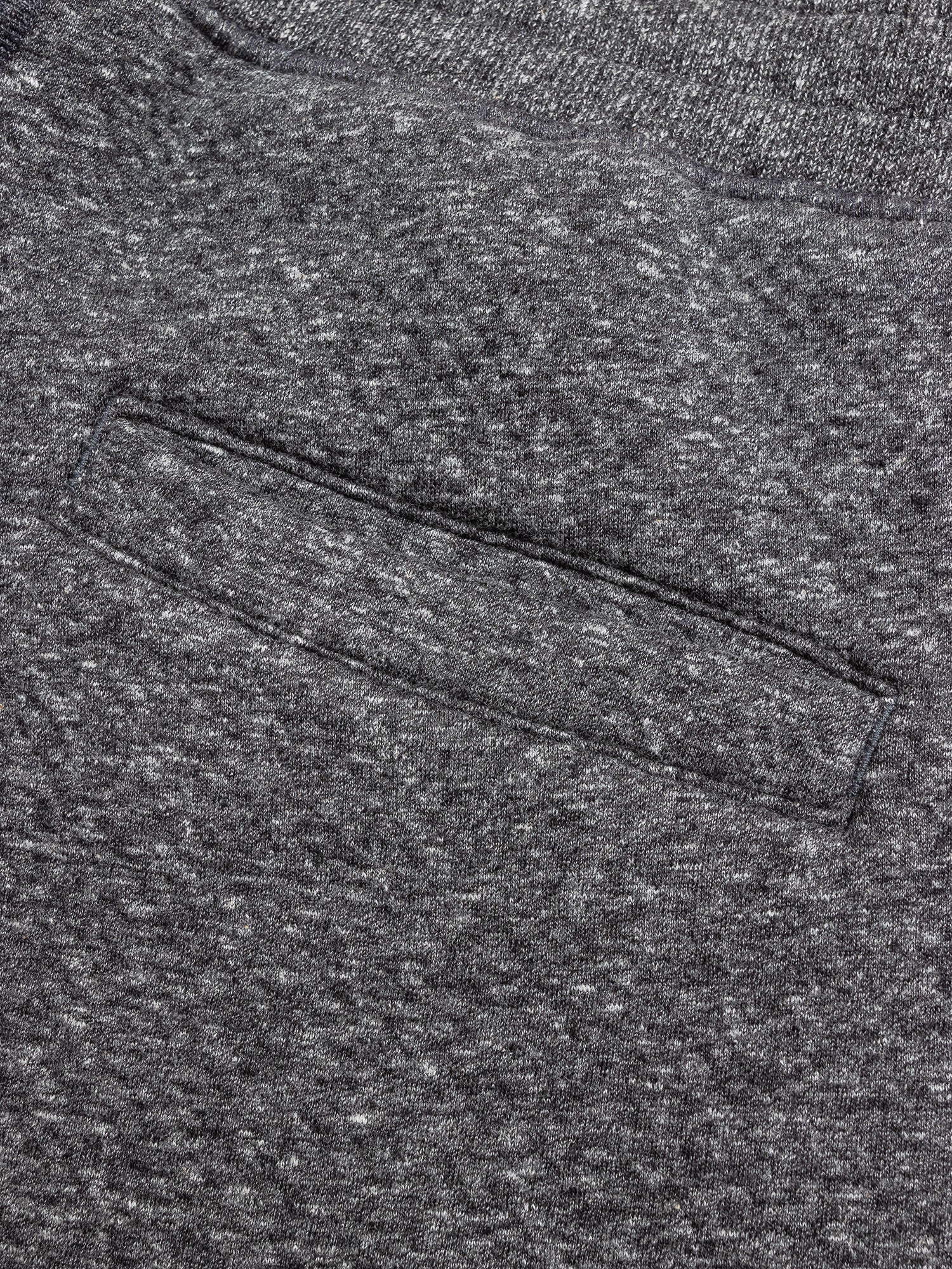 Cabin Fleece Sweatpant in Melange Black - Image 9