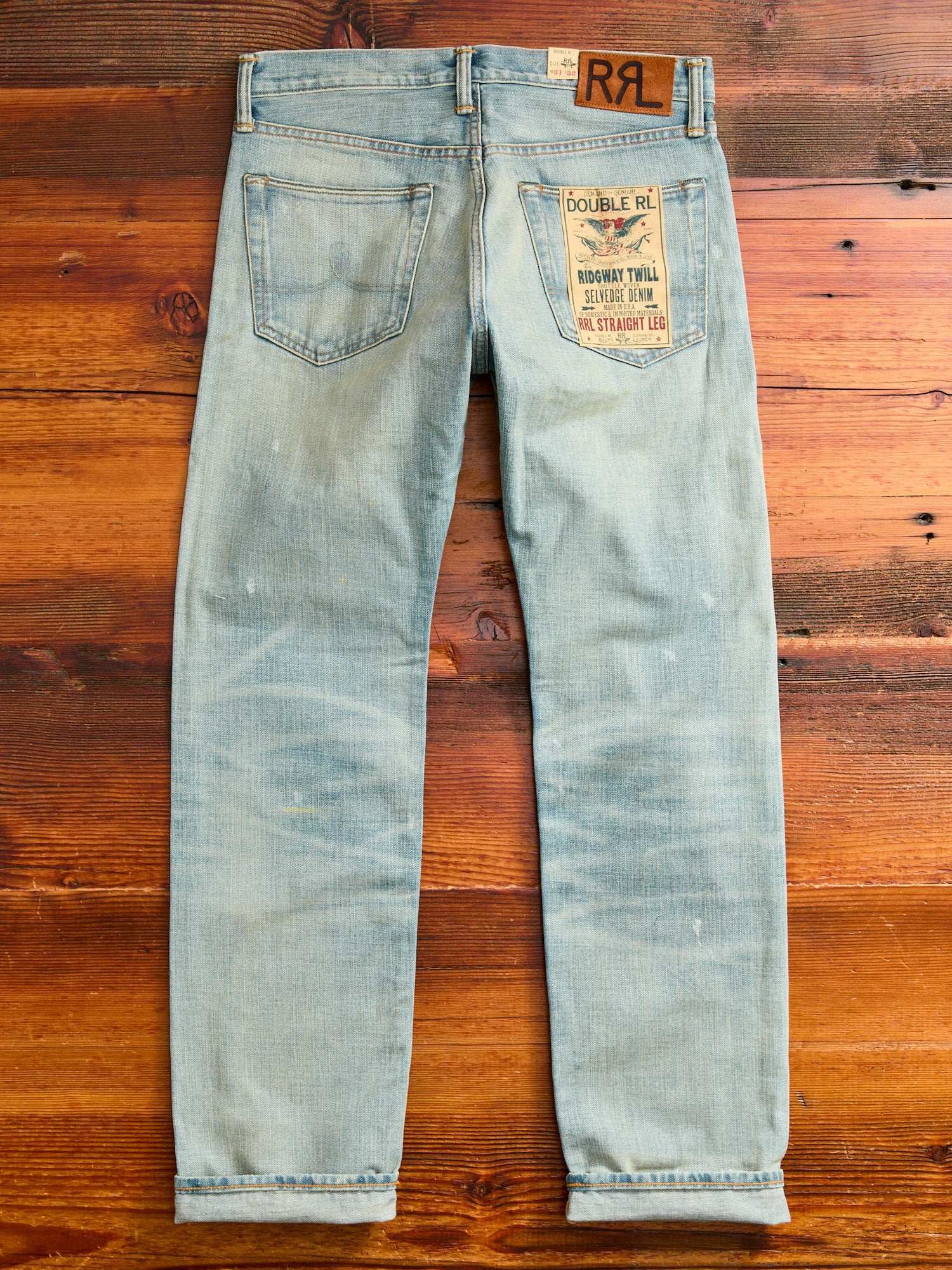 "Camden Wash" 13.7oz Selvedge Denim - Straight Fit - Image 16