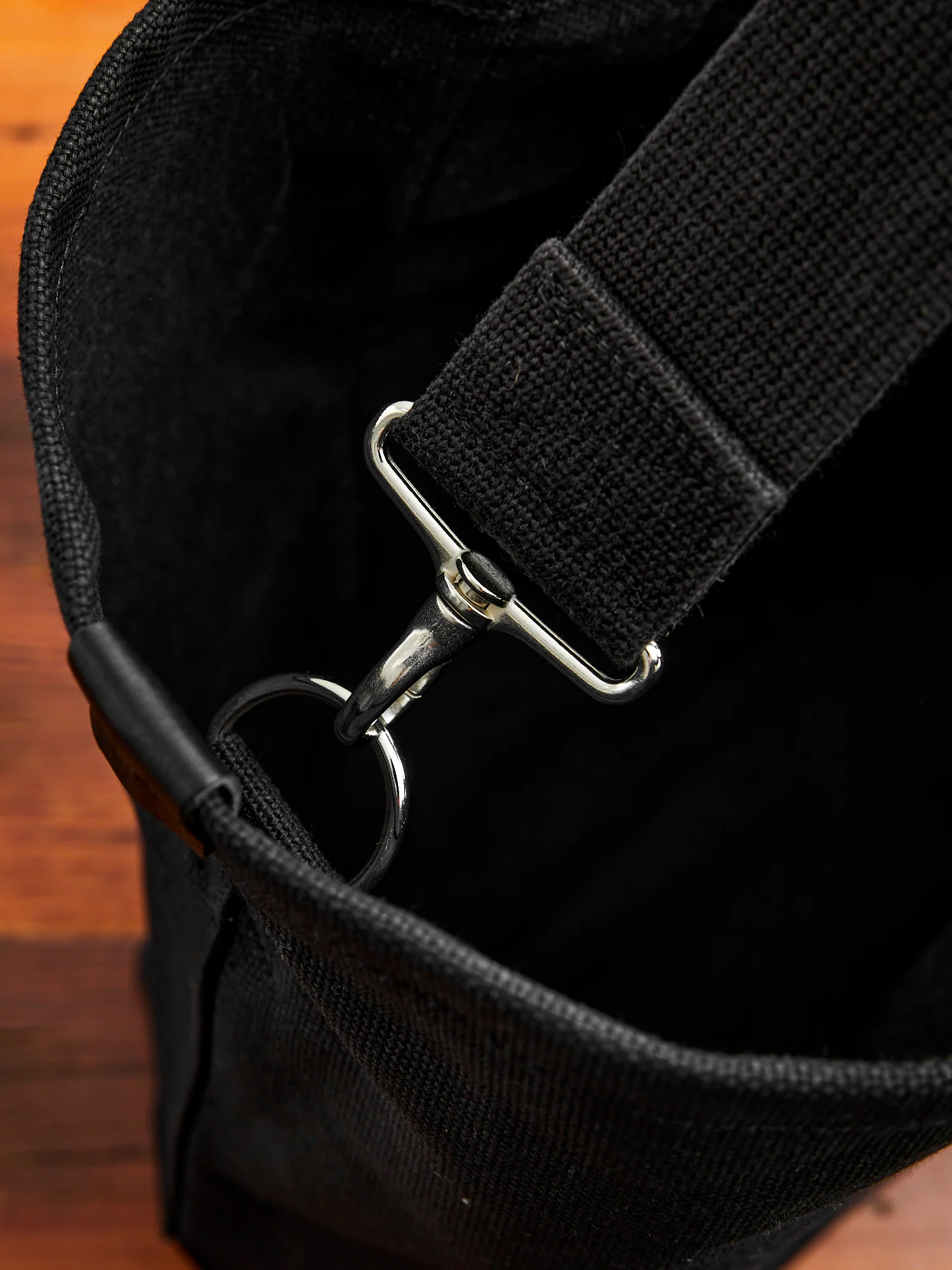 Campus Big Tote Bag in Black - Image 10