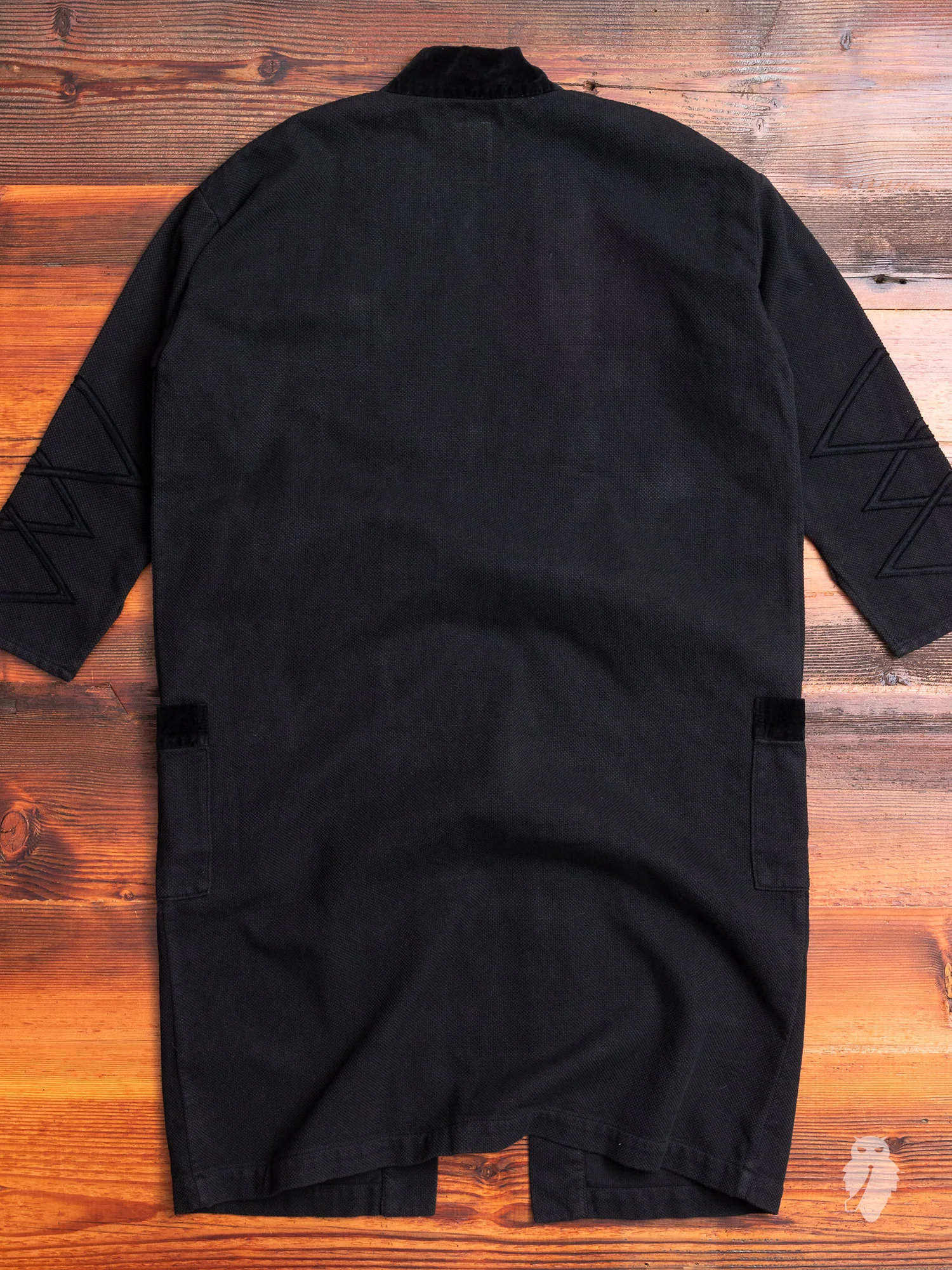 Caravan Haori Coat in Matte Black - Image 9