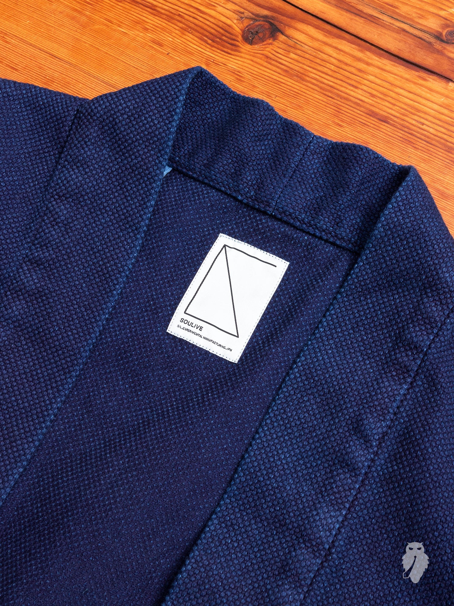 Caravan Haori Shirt in Indigo - Image 4