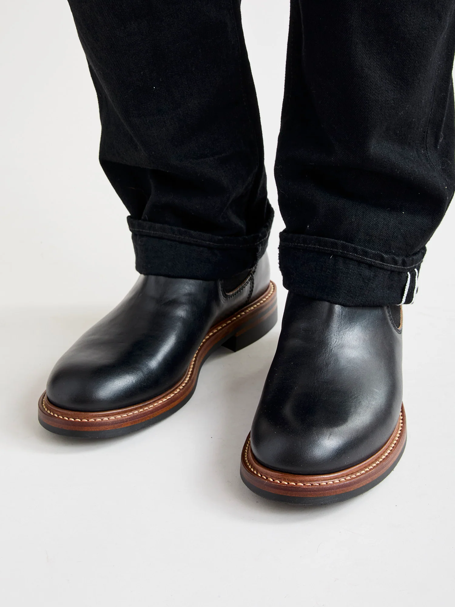 Chelsea Boot in Horween Chromexcel Black - Image 12
