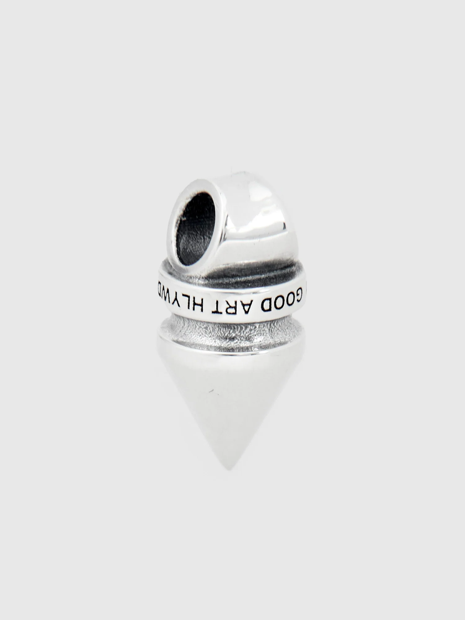 Classic Baby Spike Pendant in Sterling Silver - Image 3