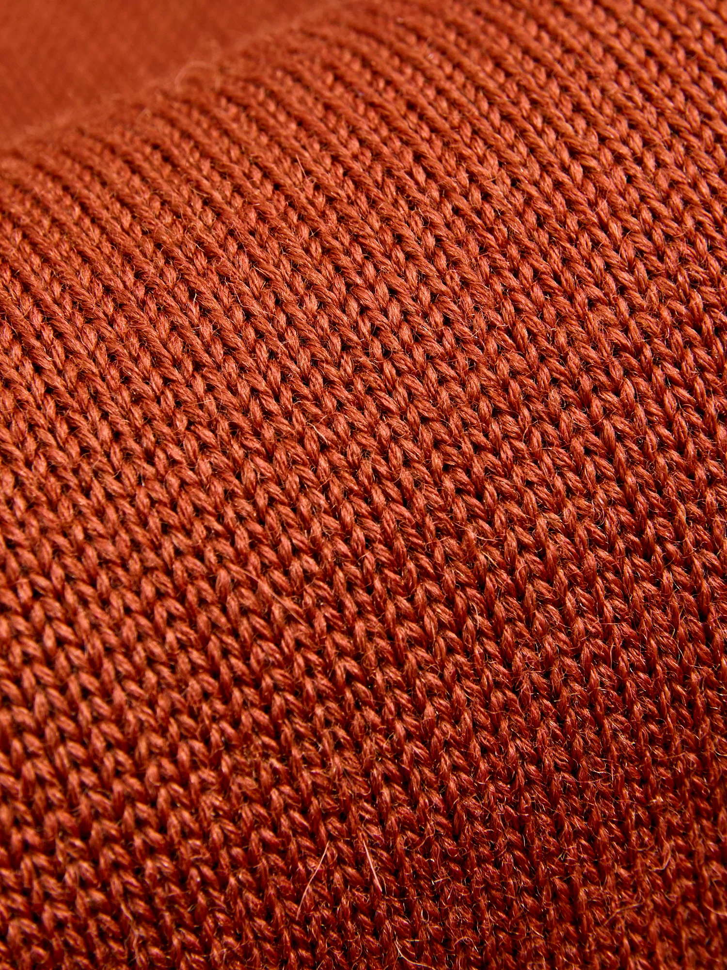 Classic Cardigan in Burnt Orange - Image 8