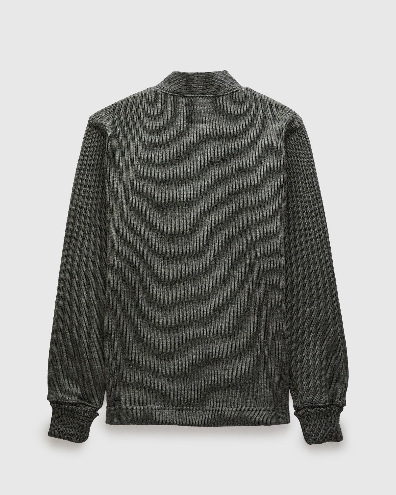 Classic Cardigan in Charcoal - Image 2