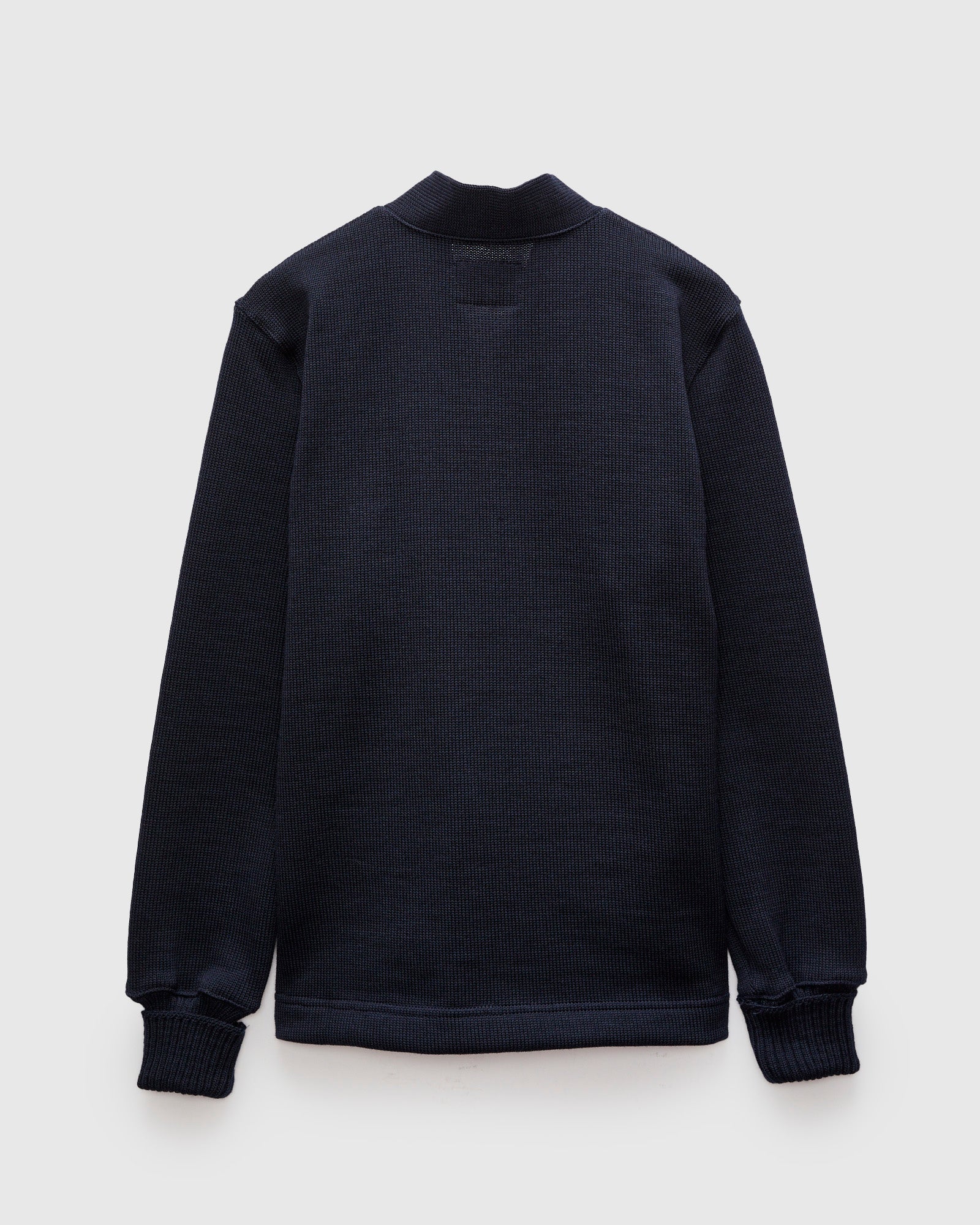 Classic Cardigan in Dark Navy - Image 2
