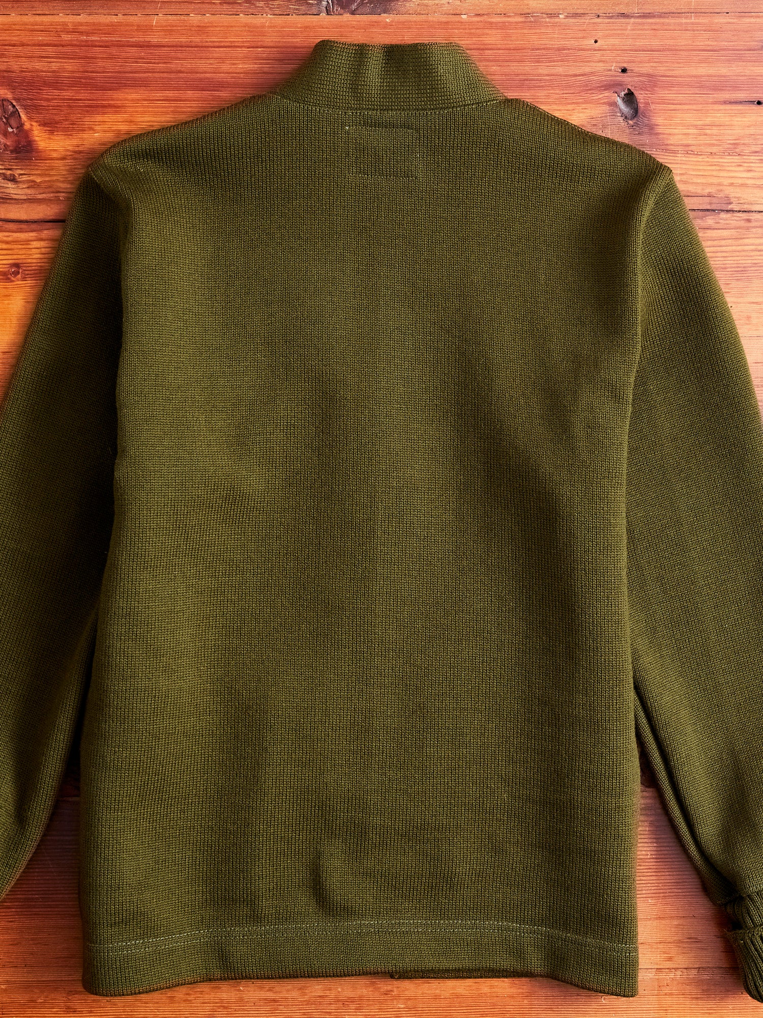 Classic Cardigan in Loden - Image 8