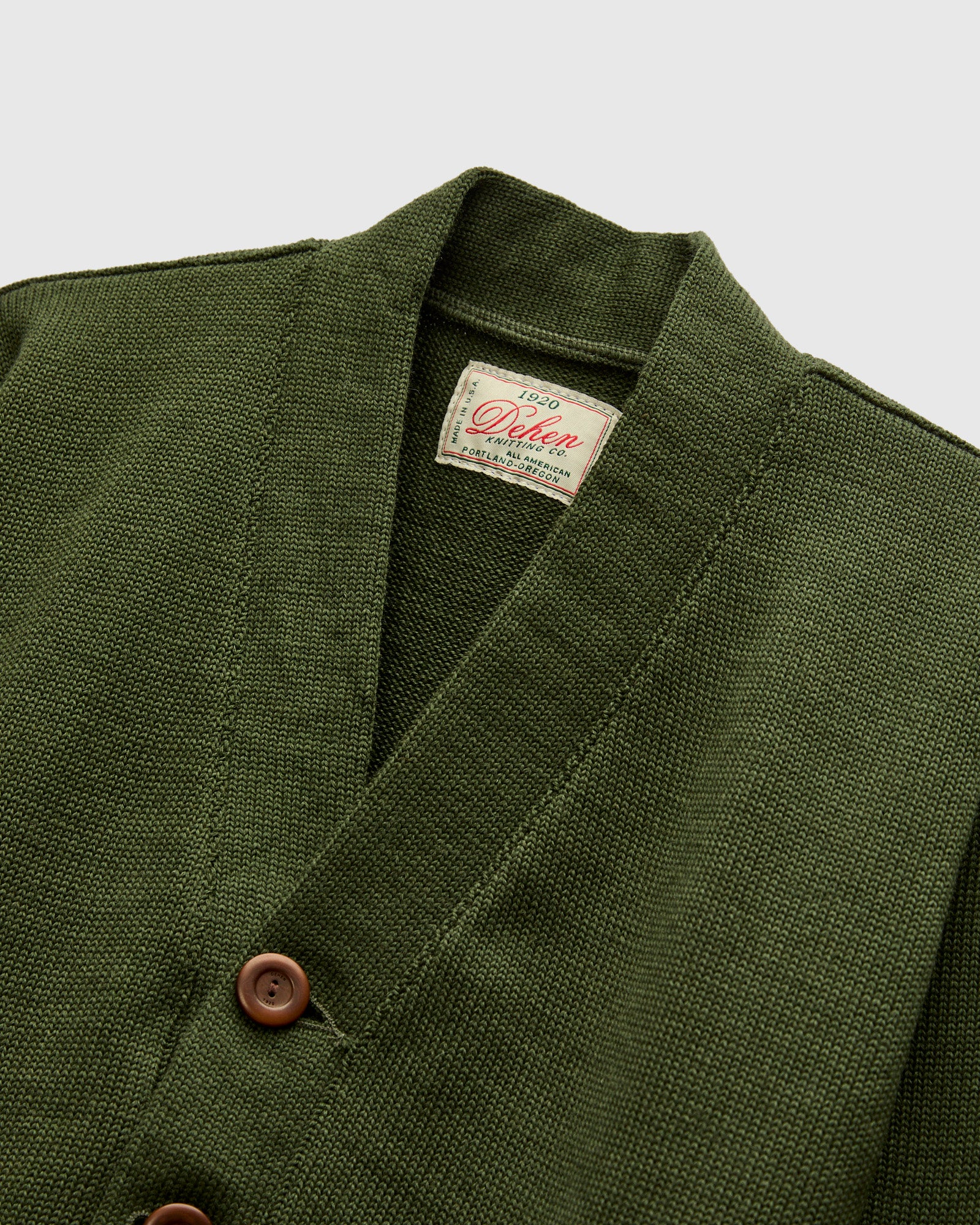 Classic Cardigan in Spruce - Image 3