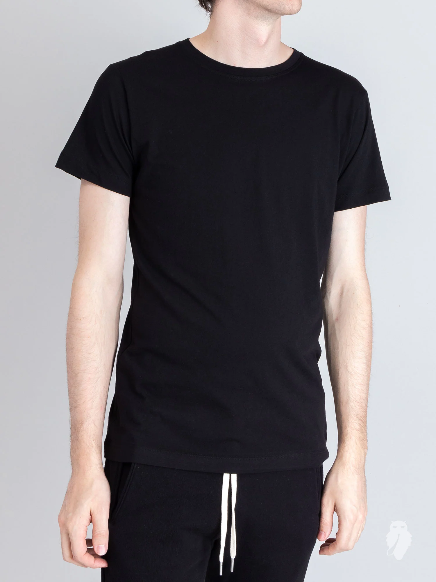Classic Crew T-Shirt in Black - Image 2