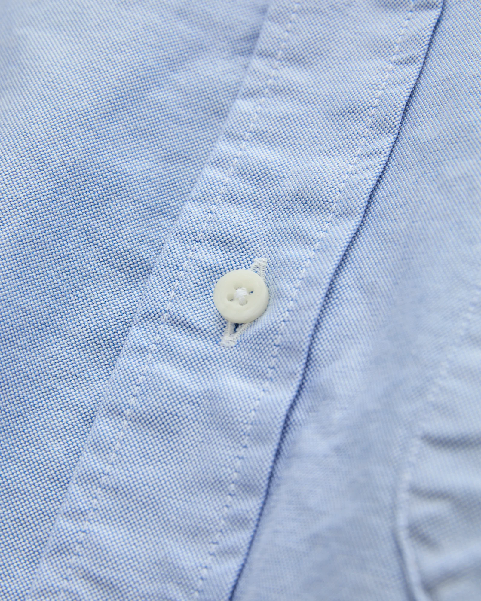 Classic Oxford Button-Down Shirt in Blue - Image 4