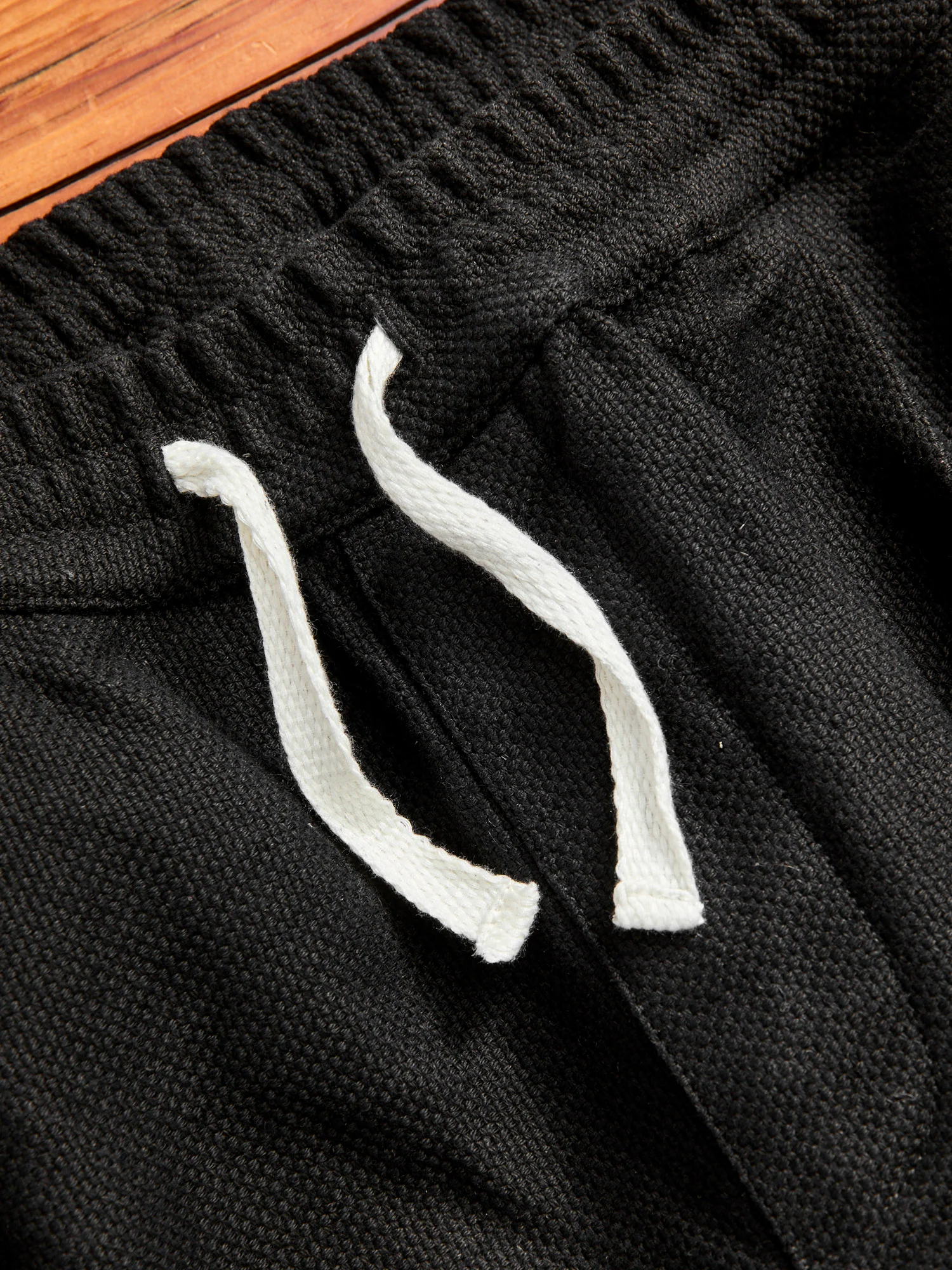 Club Short in Black Hand Stitch - Image 3