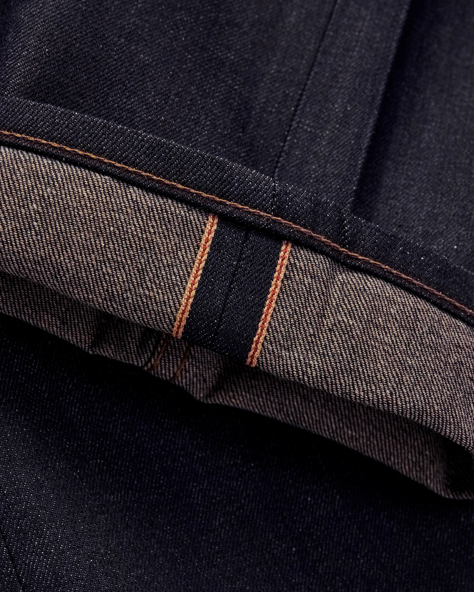 "Coffee Dye" 12.5oz Selvedge Denim - True Guy Fit - Image 8
