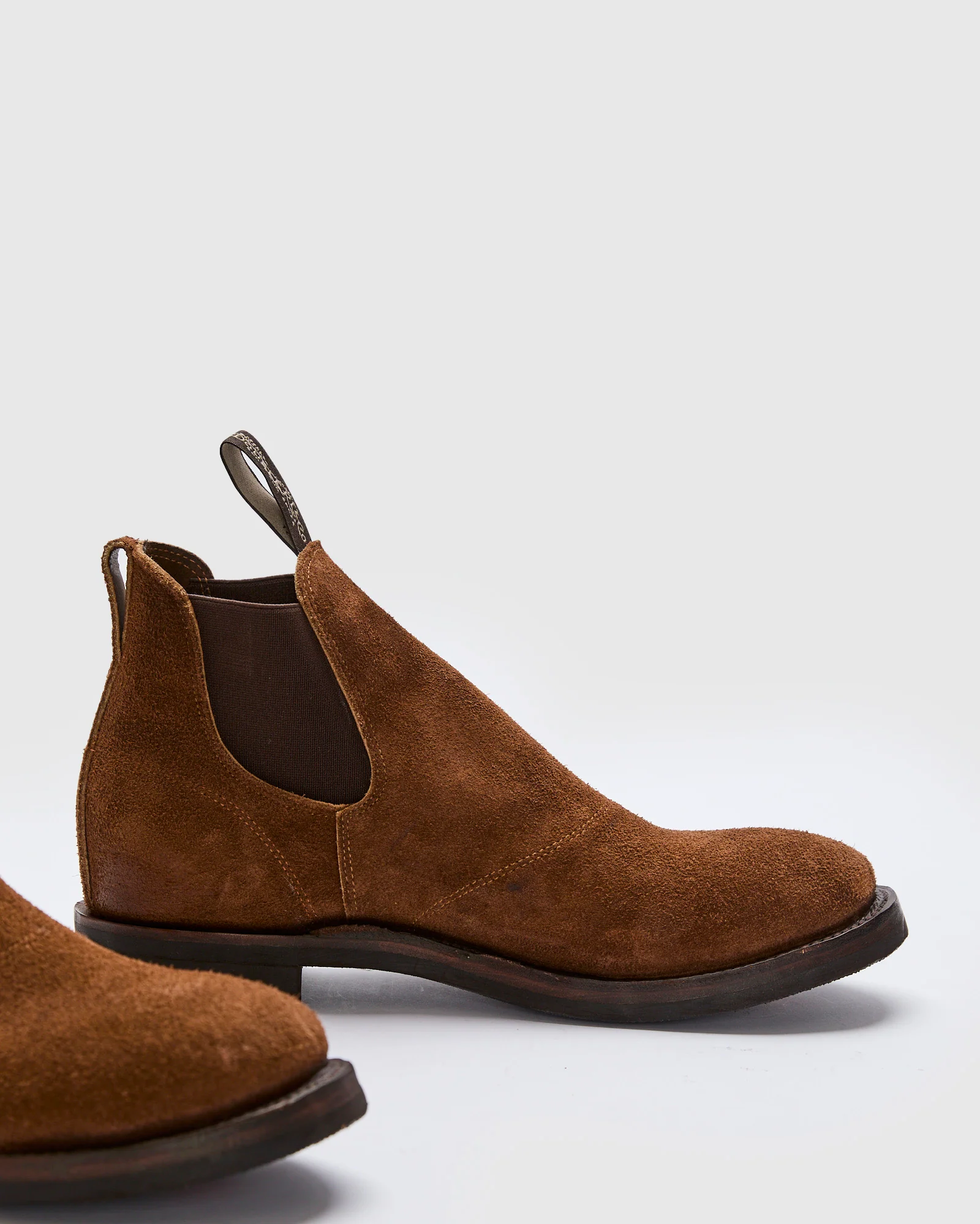 Congress Chelsea Boot in Brown Roughout - Image 4