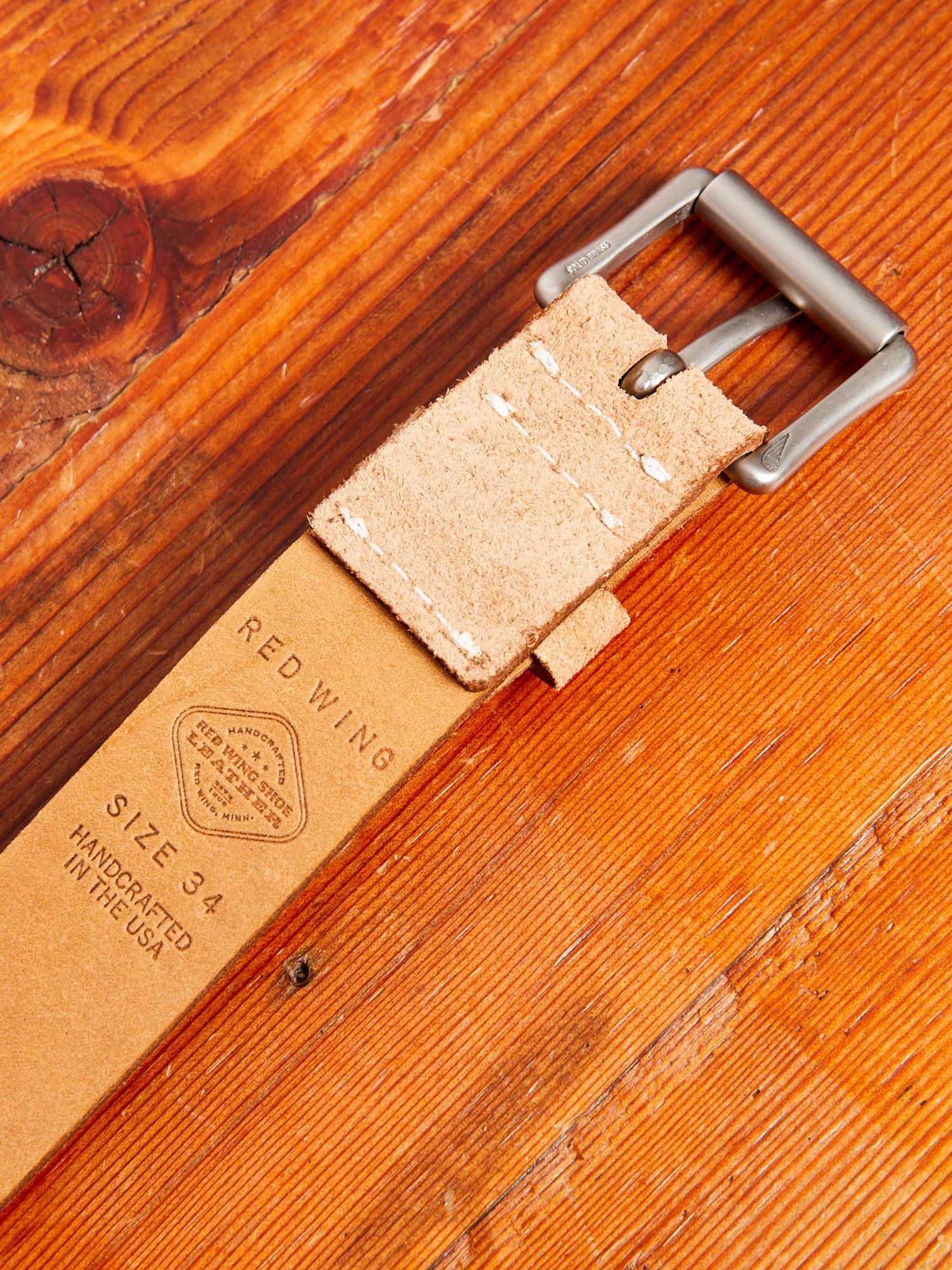 Muleskinner Leather Belt in Hawthorne - Image 4