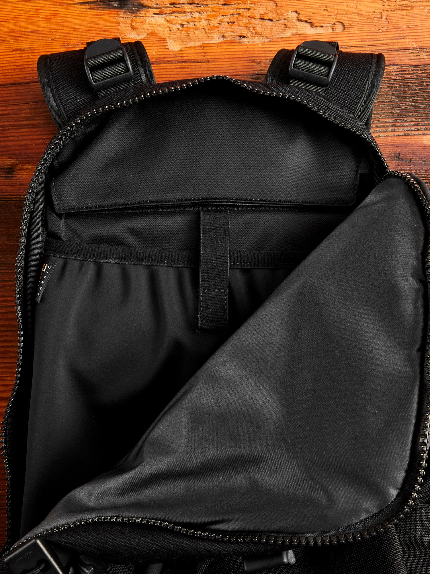 Cordura 20L Backpack in Black Lambskin - Image 15