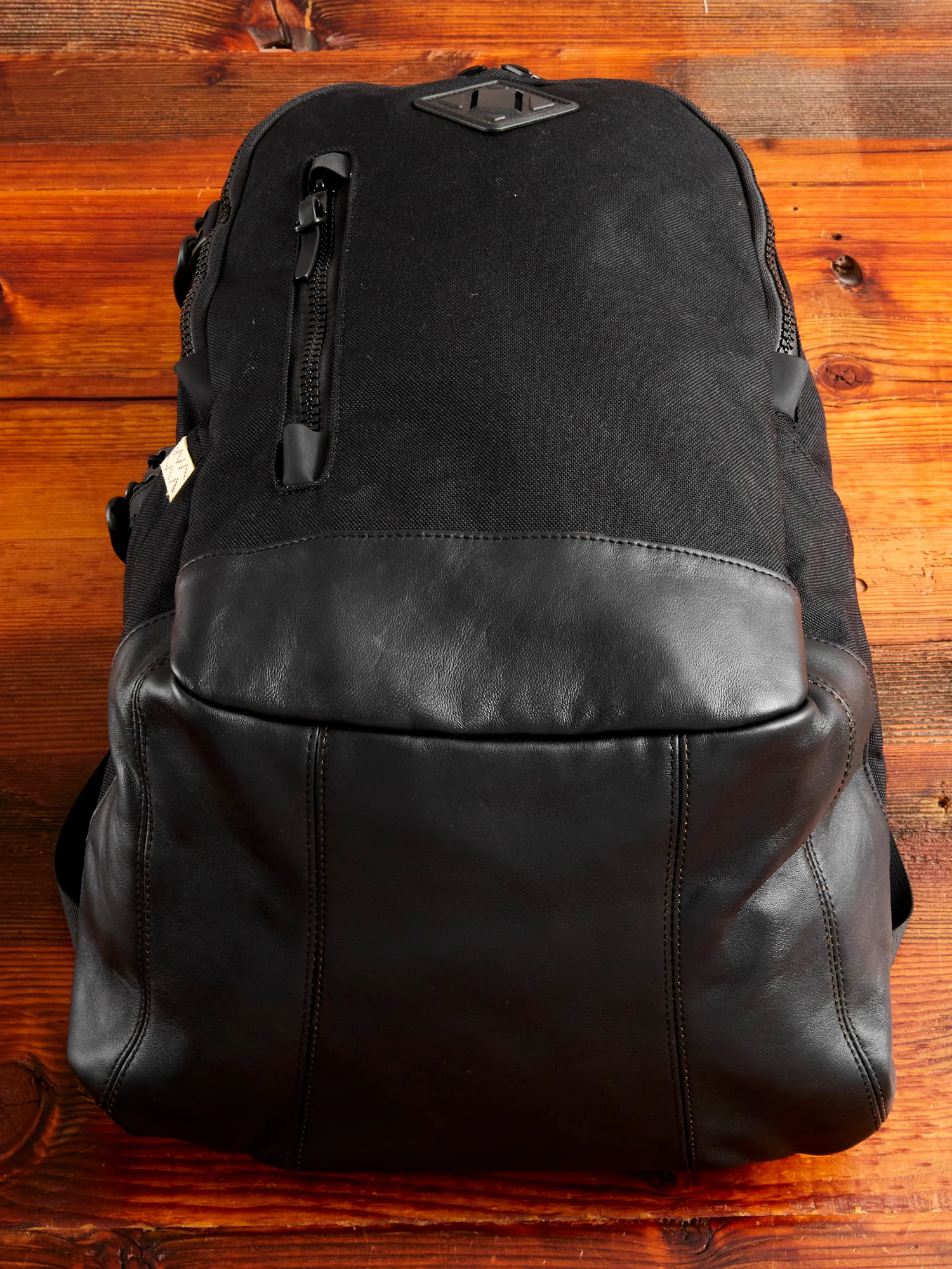 Cordura 20L Backpack in Black Lambskin - Image 5
