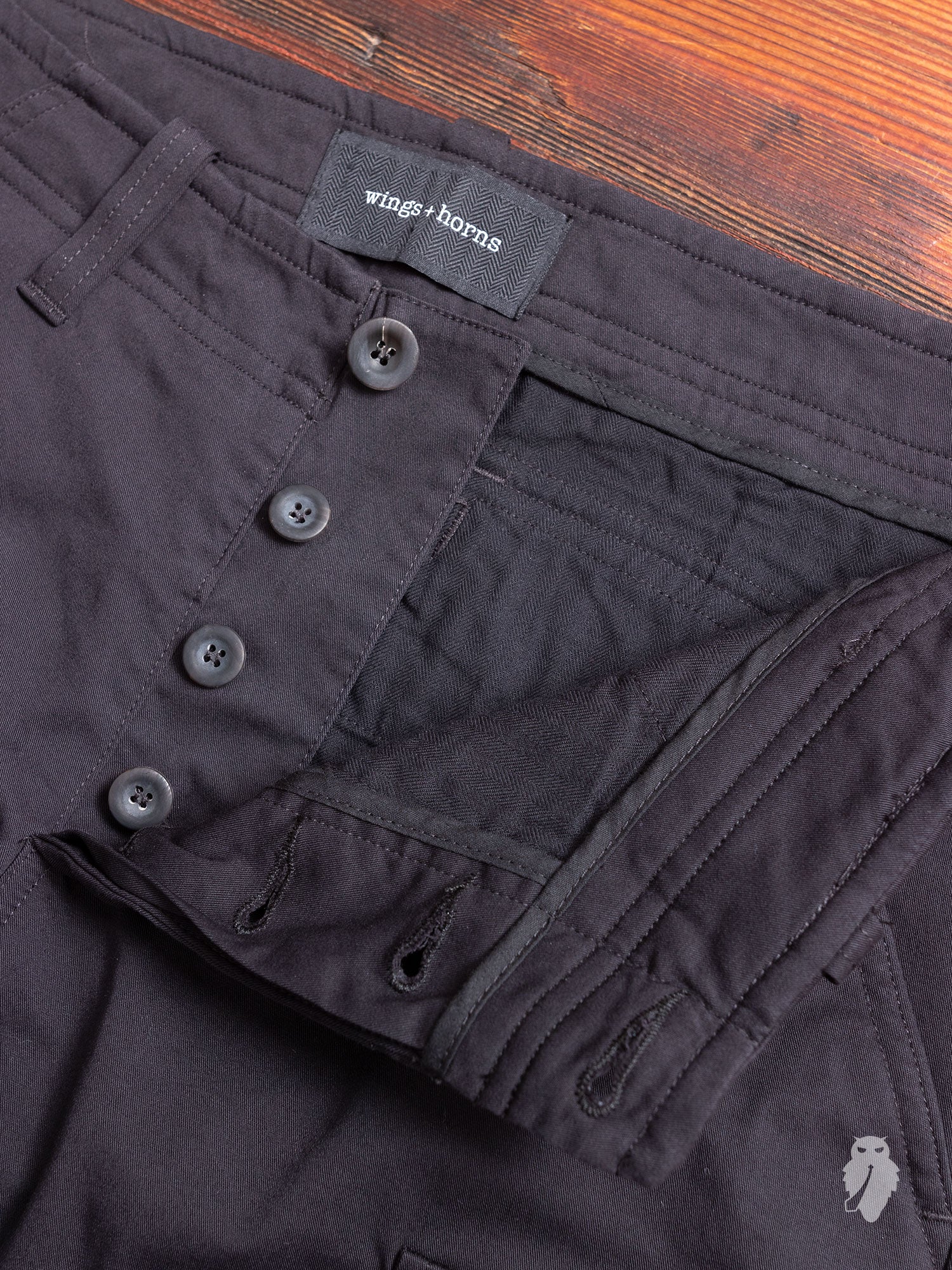 Cordura BDU Pants in Black - Image 5