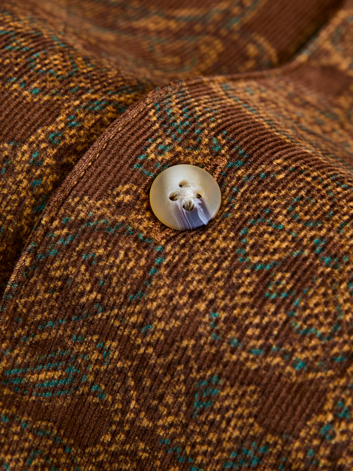 Crammond Shirt in Rust Paisley - Image 6