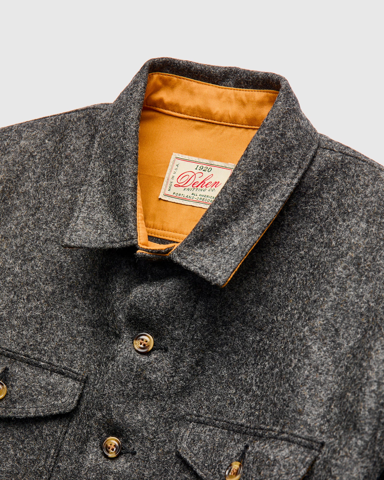Crissman Overshirt in Granite - Image 3