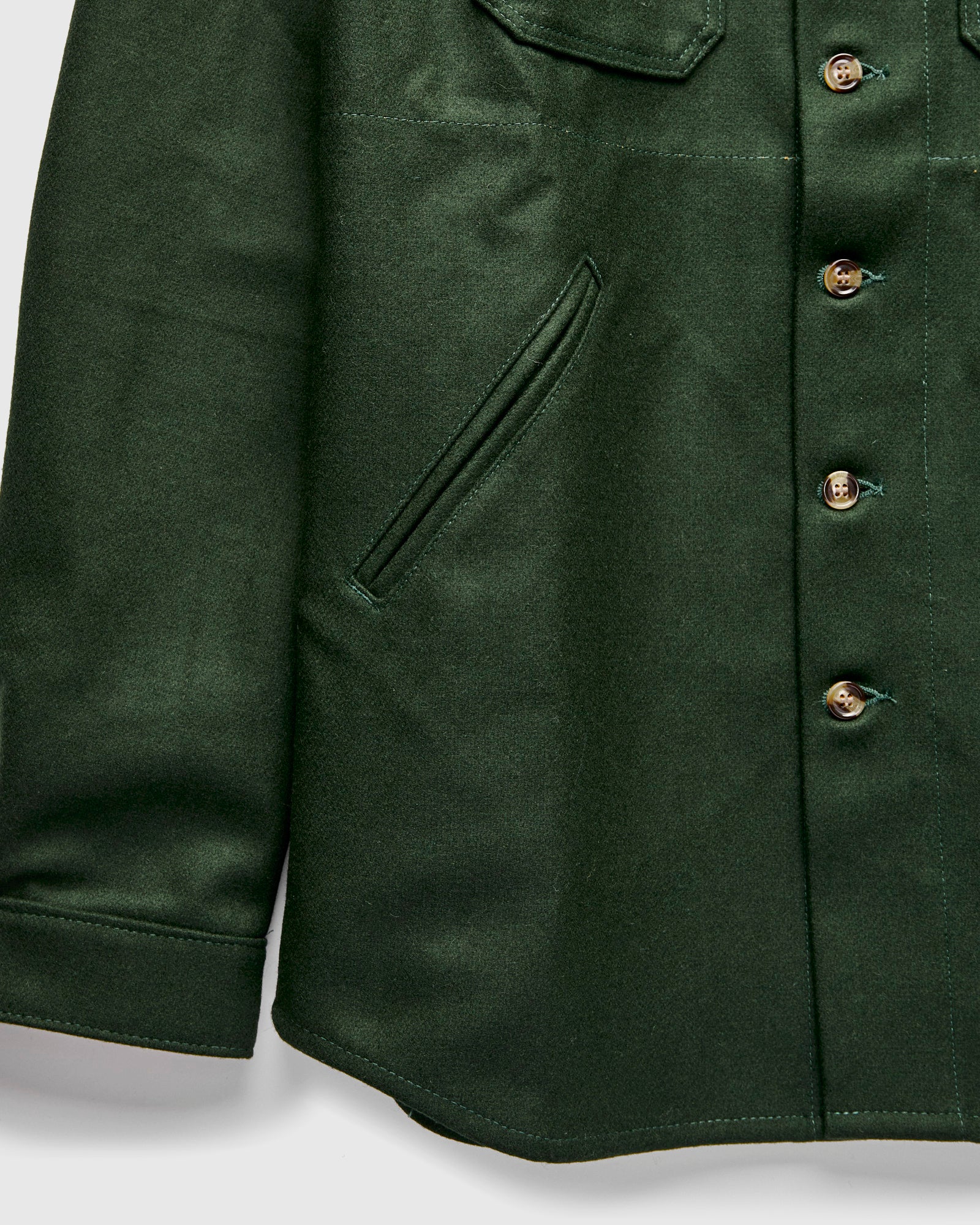 Crissman Overshirt in Pine - Image 5