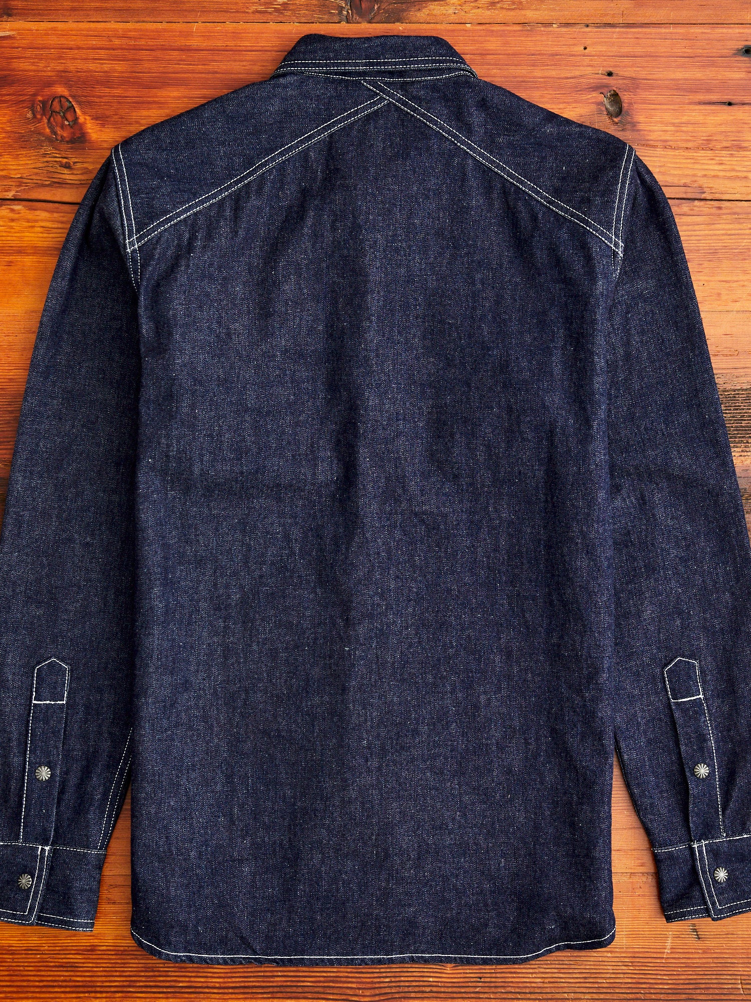 Crosscut Western in Indigo Denim - Image 10