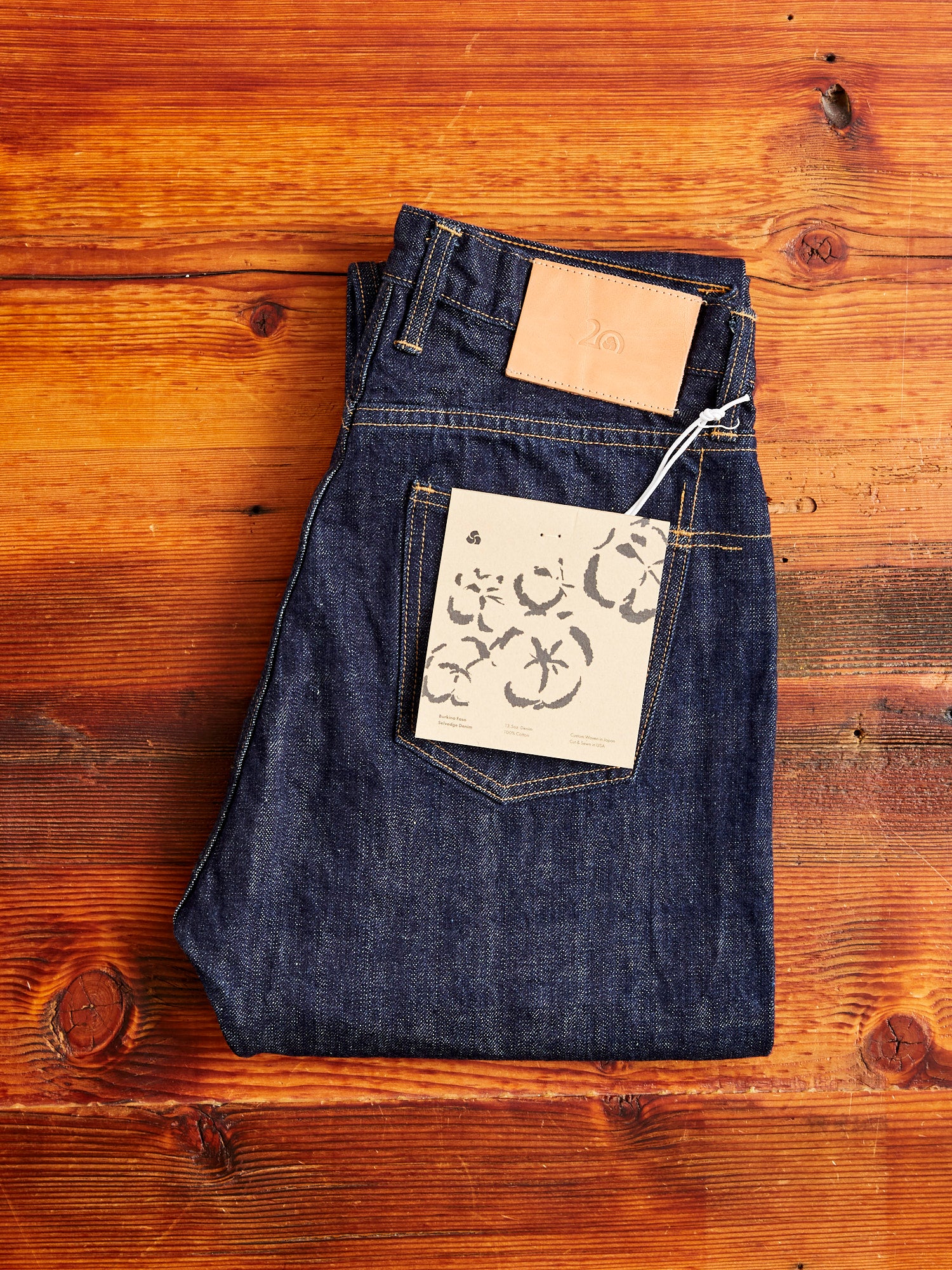 CT-BF1x "Burkina Faso" 13oz Selvedge Denim - Classic Tapered Fit - Image 2