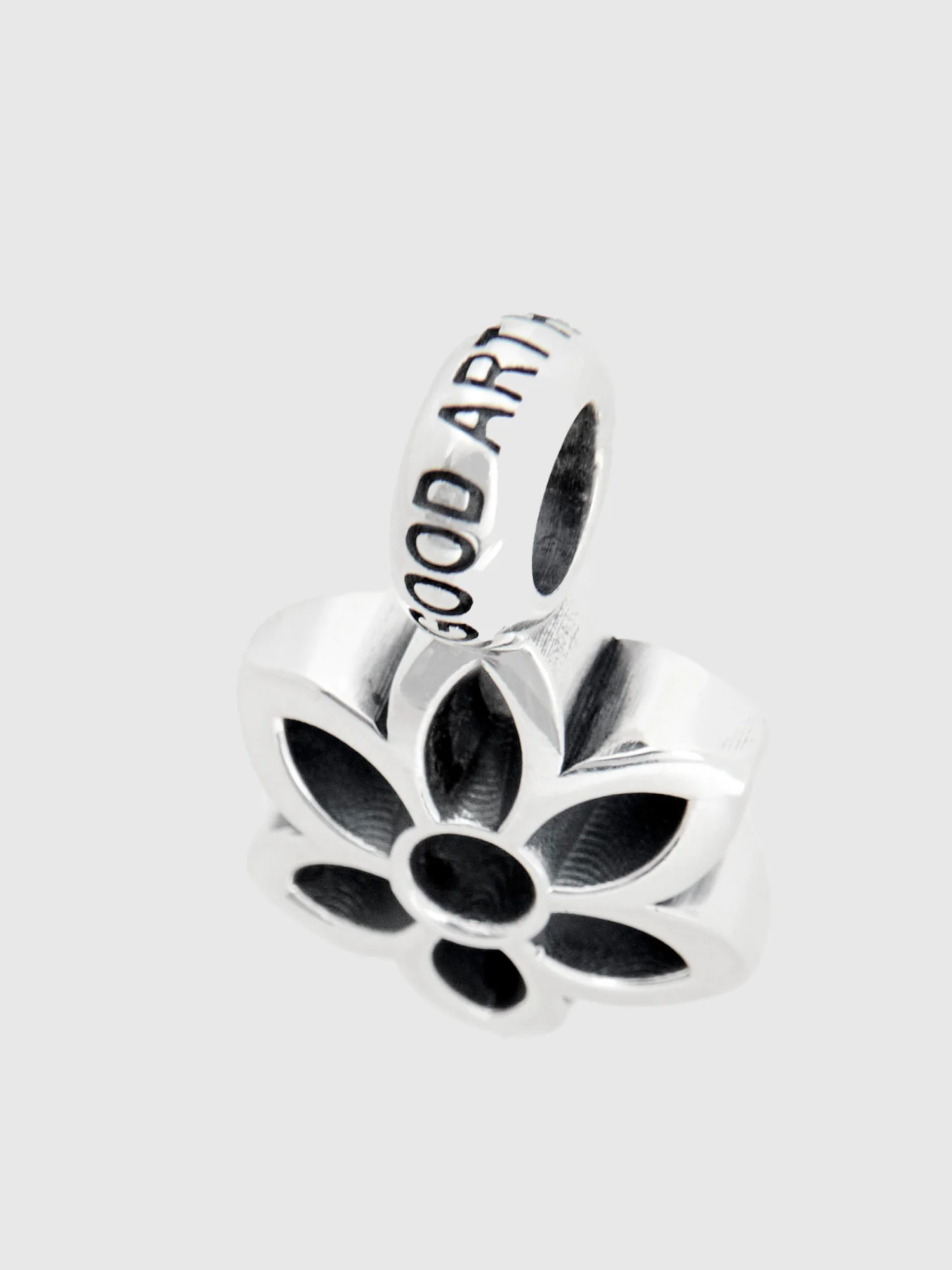 Cutout Rosette Pendant in Sterling Silver - Image 4