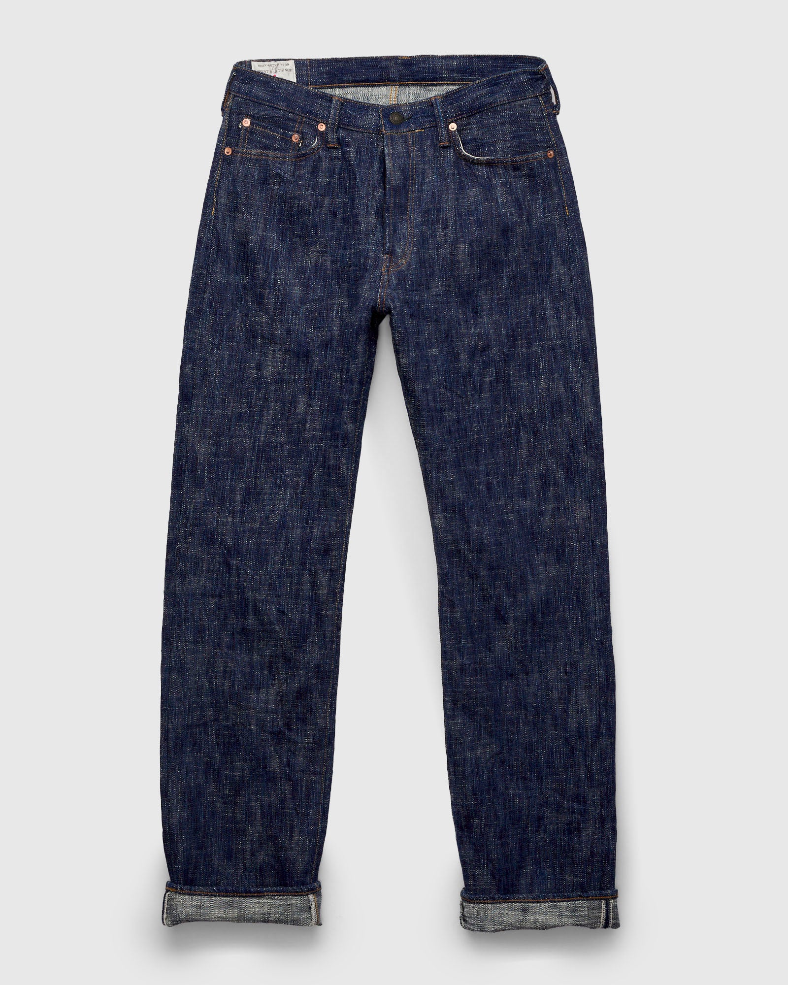 D1894 "Sou-Ai" 16oz Twin Indigo Selvedge Denim - Regular Straight Fit - Image 2