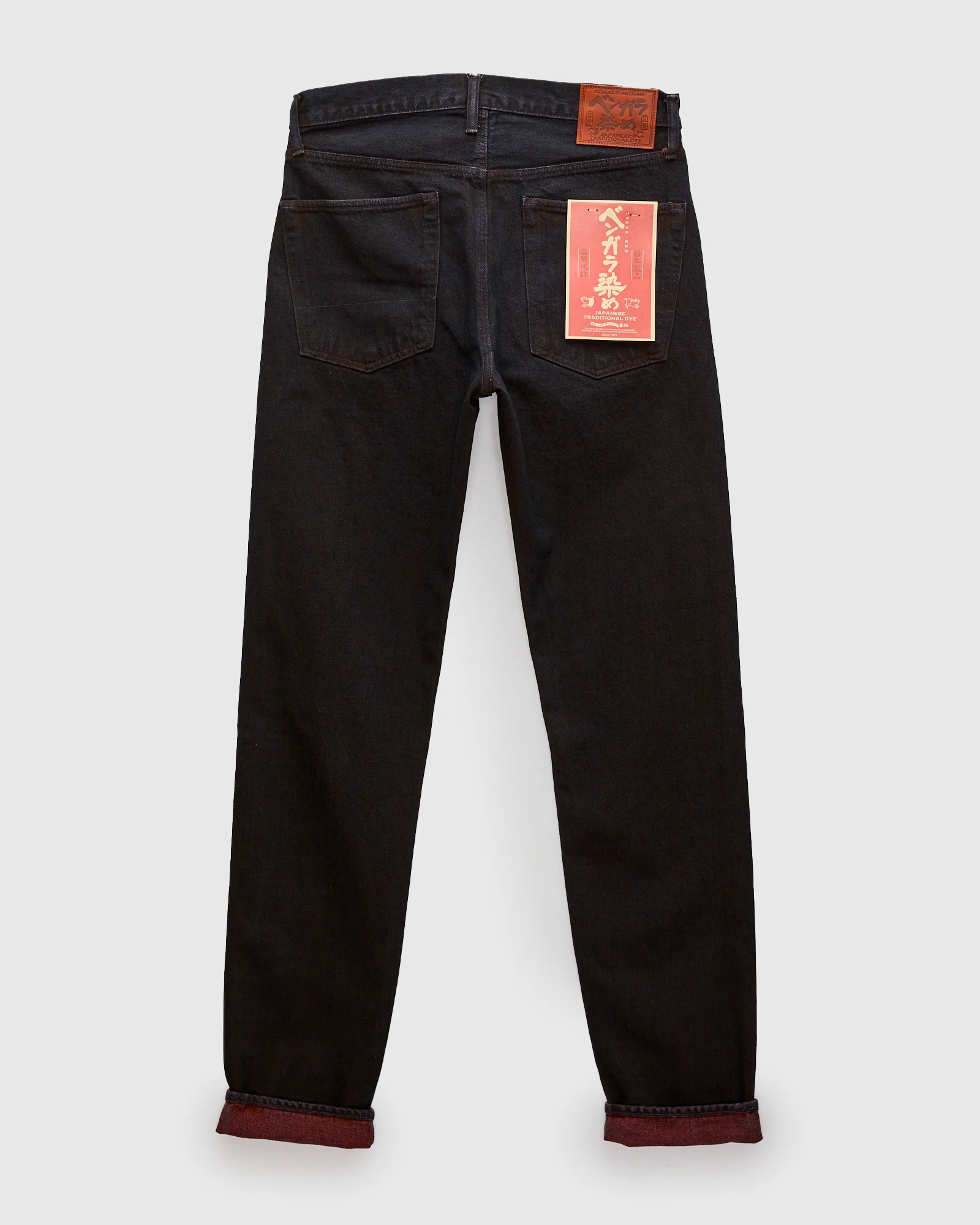 D1908S "Bengala" 14oz Natural Dye Selvedge Denim - Relaxed Tapered Fit - Image 3